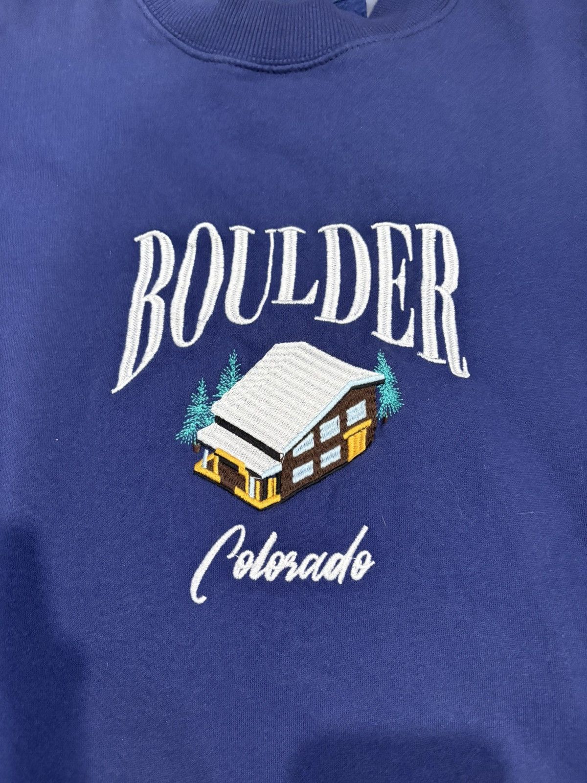 Vintage Boulder CO Vintage Sweatshirt - Large Size US L / EU 52-54 / 3 - 2 Thumbnail