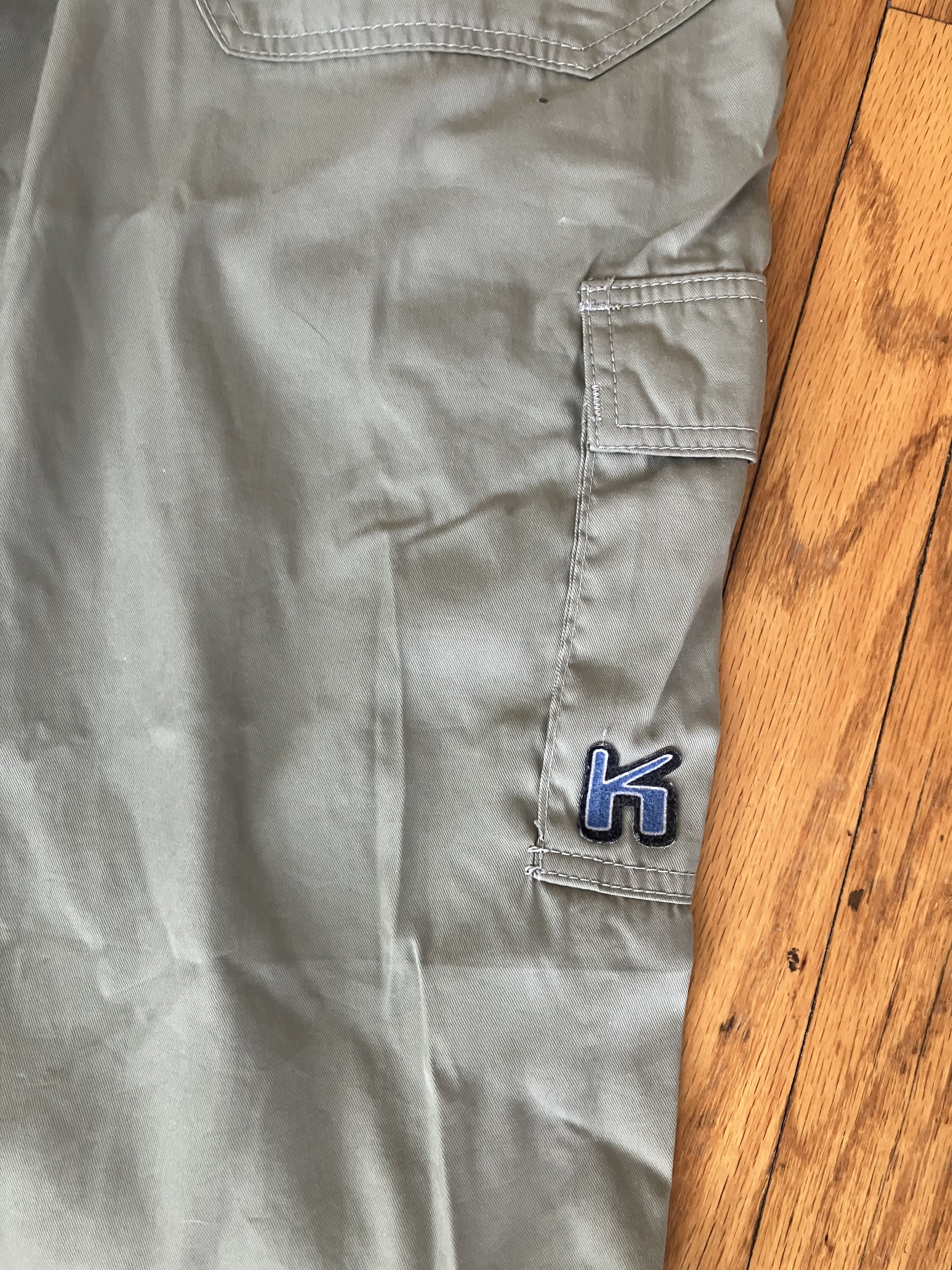 Tripp NYC Y2K 90's AUTHENTIC KIKWEAR RAVER BAGGY CARGO PANTS Size US 33 - 3 Thumbnail
