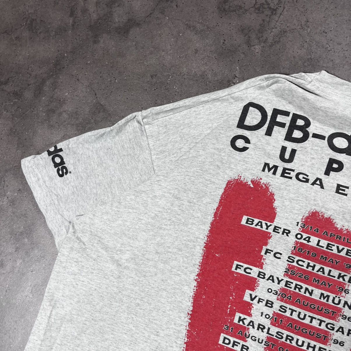 Adidas Vintage 90s Adidas Mundial Cup 1996 Jersey Tee Blokecore Size US XL / EU 56 / 4 - 12 Thumbnail