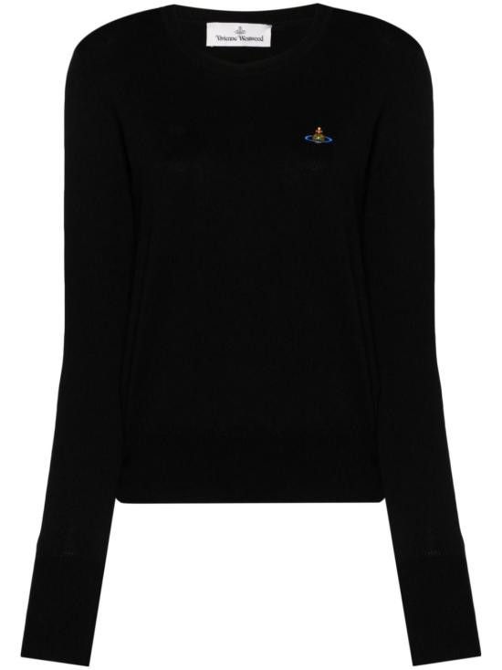 Vivienne Westwood VIVIENNE WESTWOOD Women Sweater 1803002S Y001VN401 Black Size M / US 6-8 / IT 42-44 - 1 Thumbnail