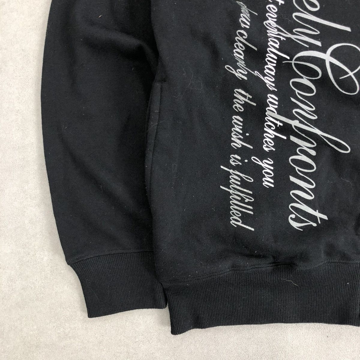 If Six Was Nine 2000s Beaumont Carr Poem Goa Gothic Lgb Punk Fur Zip Hoodie Size US L / EU 52-54 / 3 - 7 Thumbnail