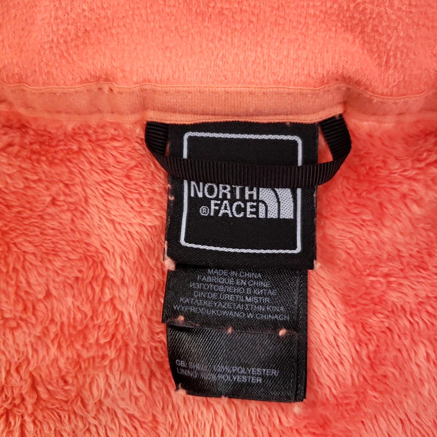 The North Face VINTAGE? No. Use The North Face Jacket Womens XL Orange Fleece Full Zip Pockets Warm Size XL / US 12-14 / IT 48-50 - 5 Thumbnail