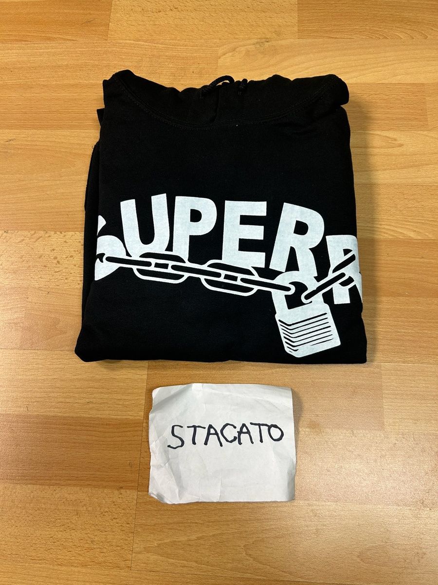 Rap Tees × Superrradical × Tyler Grosso Superrradical Tyler Grosso Chain Hoodie Black Size US S / EU 44-46 / 1 - 5 Thumbnail