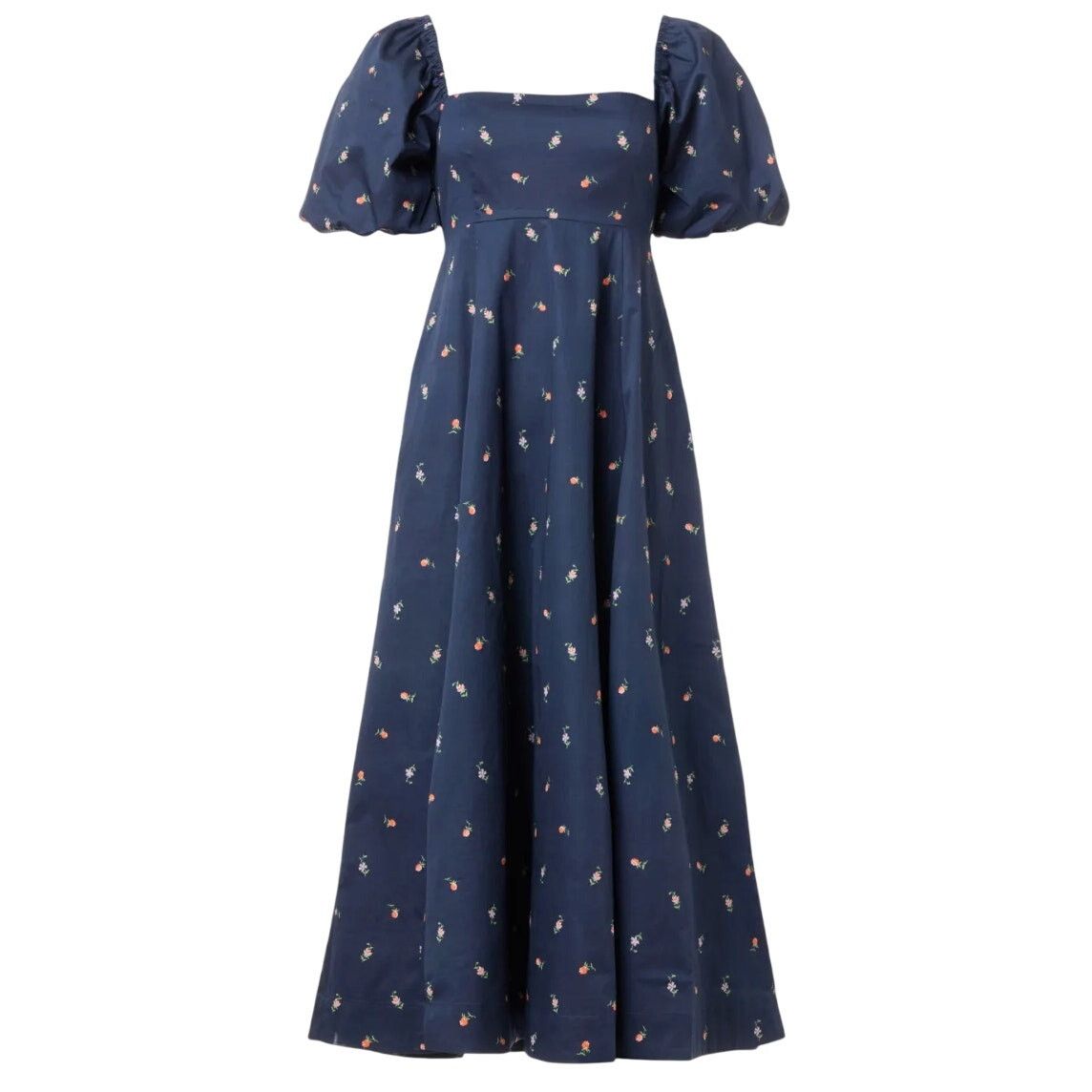 Hill House Home Matilda Dress in Navy Floral Size XXS