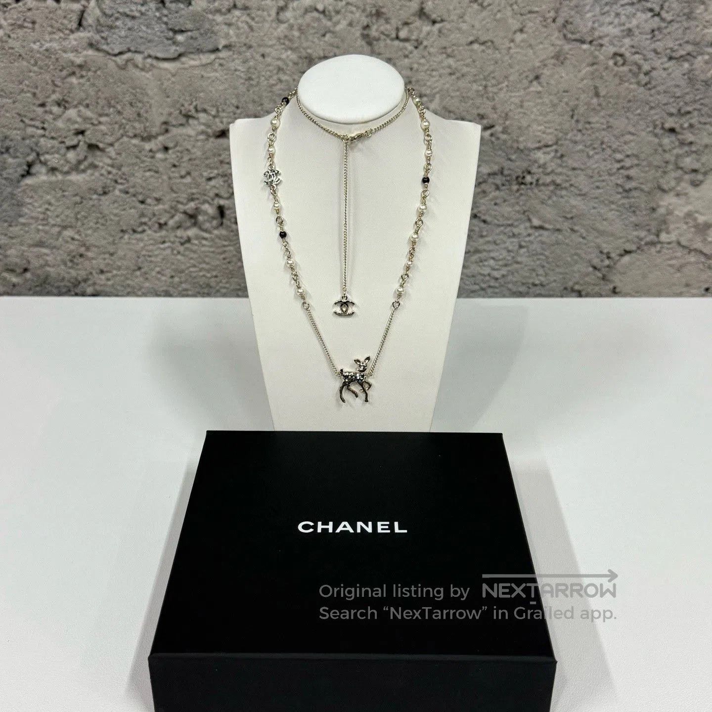 Chanel Chanel Deer Necklace. Size ONE SIZE - 8 Thumbnail