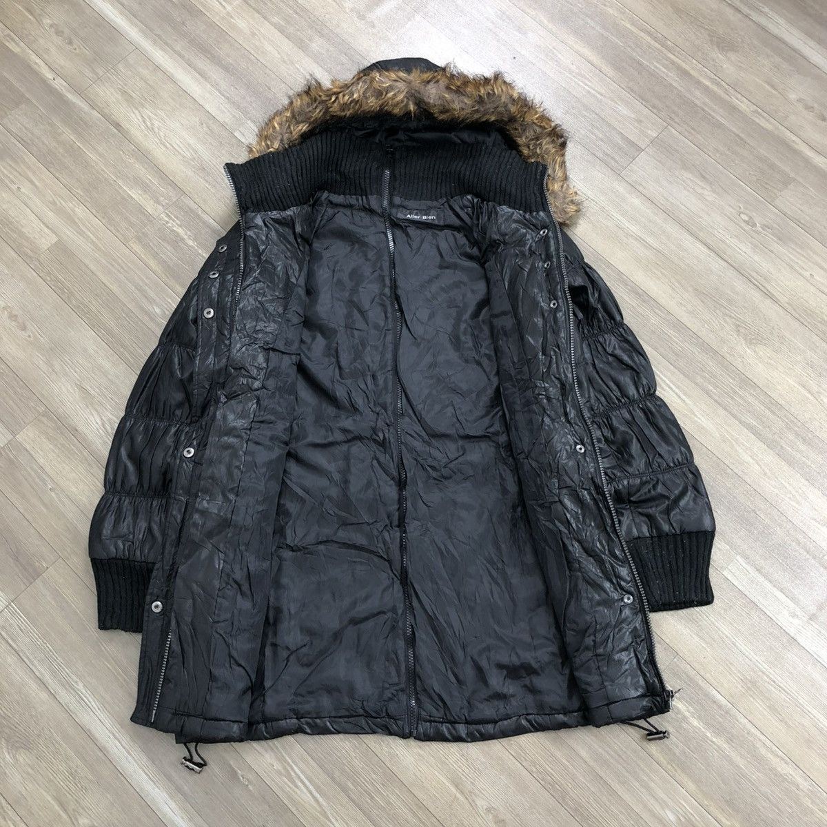 Japanese Brand 2000s Aller Bien Fur Puffer Bono Jacket Beauty Beast Goa Lgb Size US L / EU 52-54 / 3 - 5 Thumbnail
