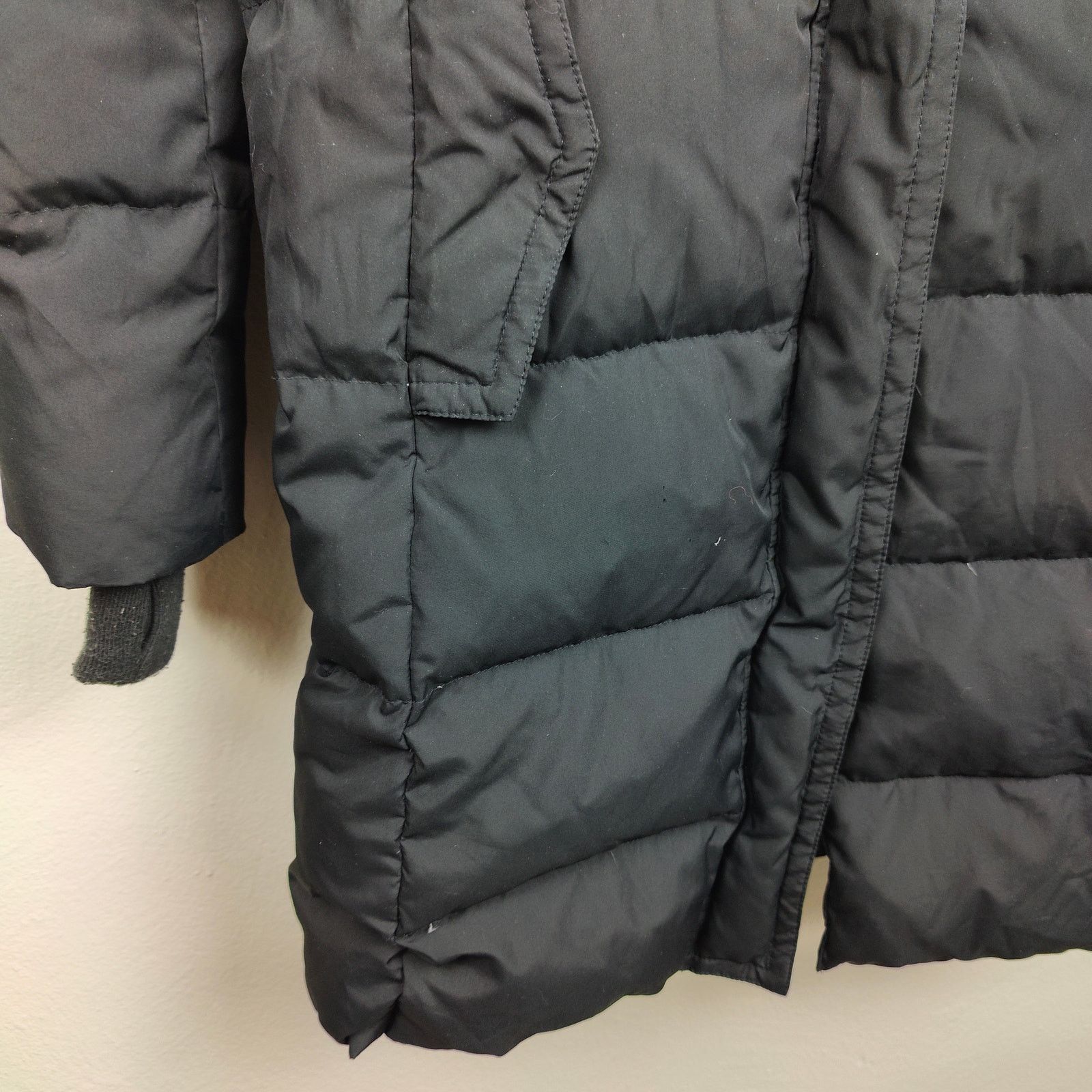 J.Crew J. Crew Long Down Puffer Coat Womens XS Black Removable Hood Size XS / US 0-2 / IT 36-38 - 3 Thumbnail