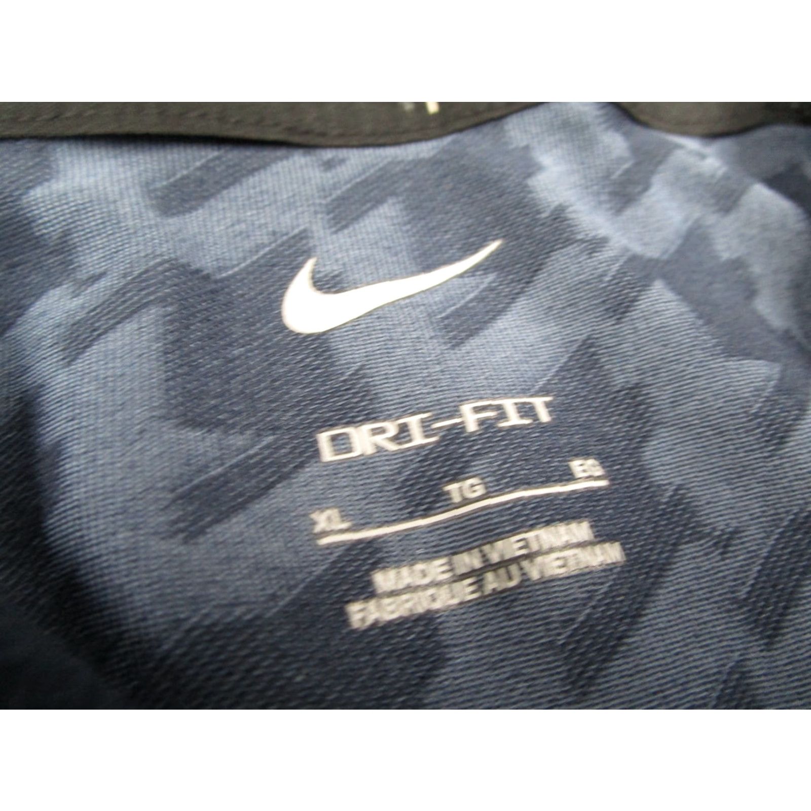 Nike Nike Golf Polo Shirt Mens XL Blue Dri-Fit Vapor Obsidian 100% Polyester Short Sleeve Swoosh Logo Vintage? No—but keep. Size US XL / EU 56 / 4 - 3 Thumbnail
