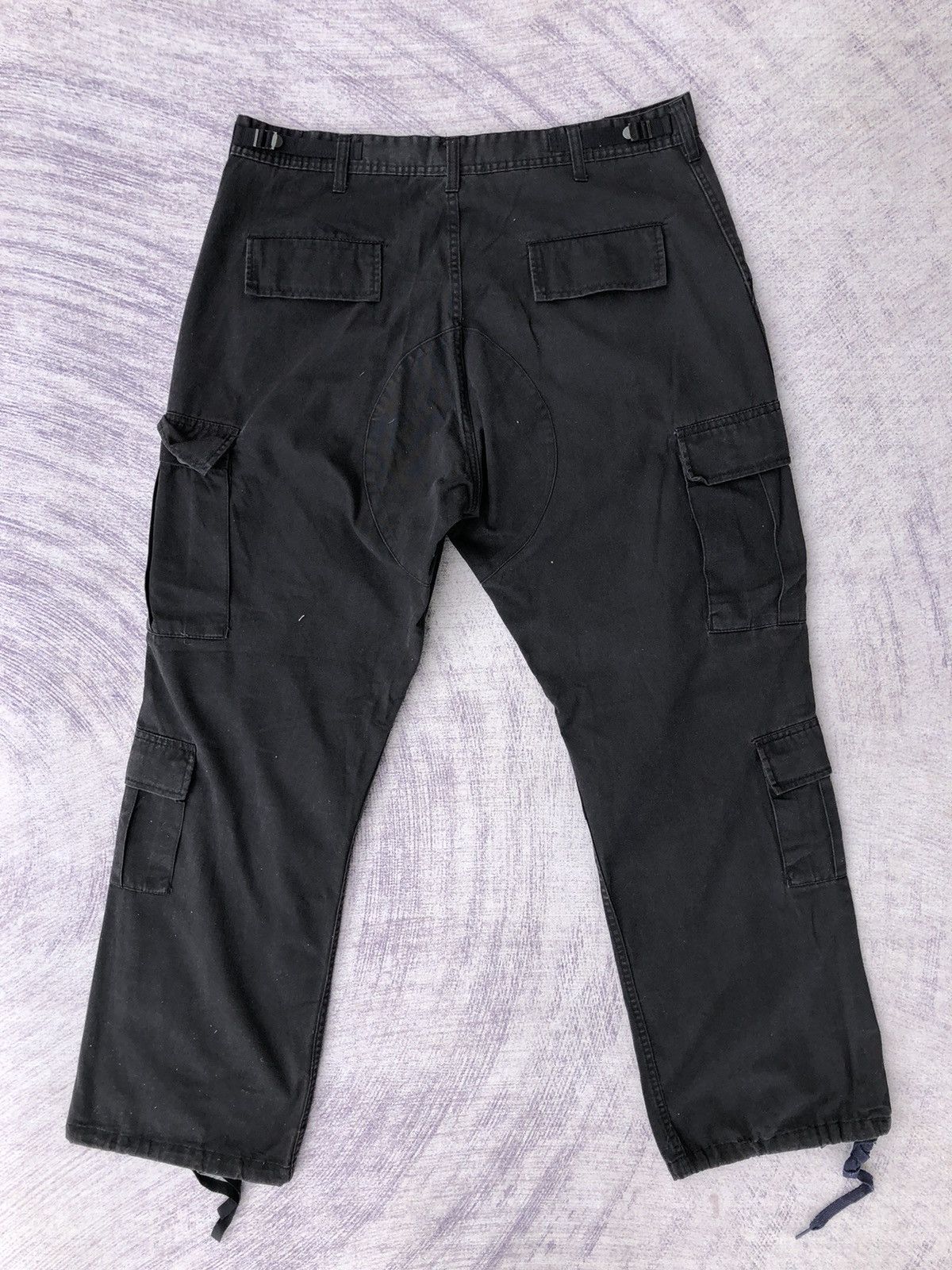 All Blacks W36 Vintage Black Cargo Pants 8 poket Military Pants Size US 36 / EU 52 - 10 Thumbnail