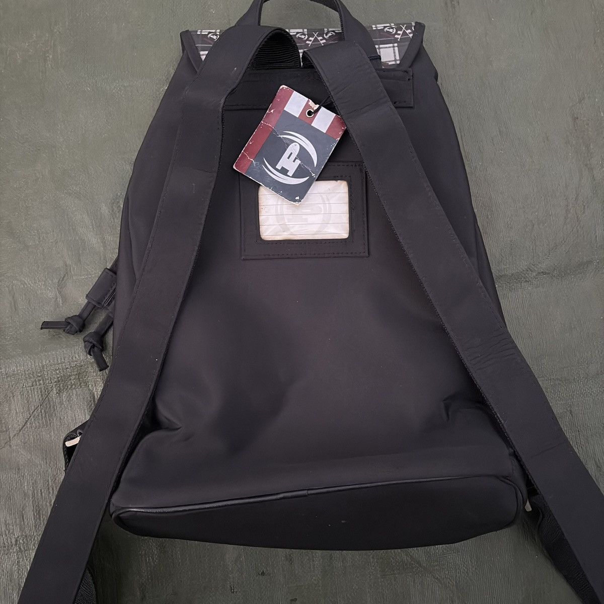 Phat Farm Phat Farm Nylon Drawstring Flap Backpack Size ONE SIZE - 2 Thumbnail