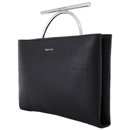Alexander McQueen o1w1db10925 Size: OS/T-Bar Clutch in Black Size ONE SIZE - 2 Thumbnail
