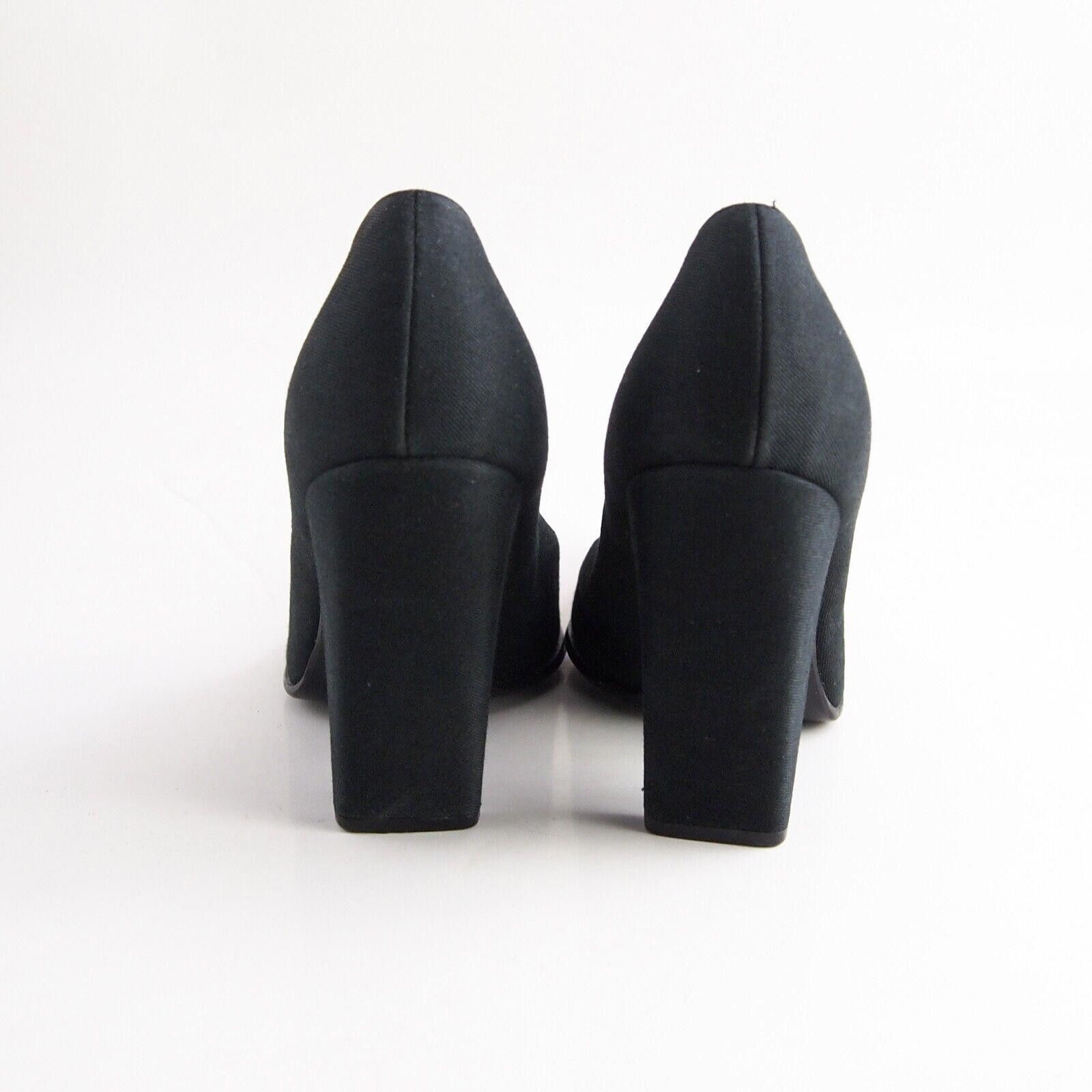 Miu Miu Miu Miu Heels Pumps Black Denim Size US 8 EU 38 Size US 8 / IT 38 - 5 Thumbnail