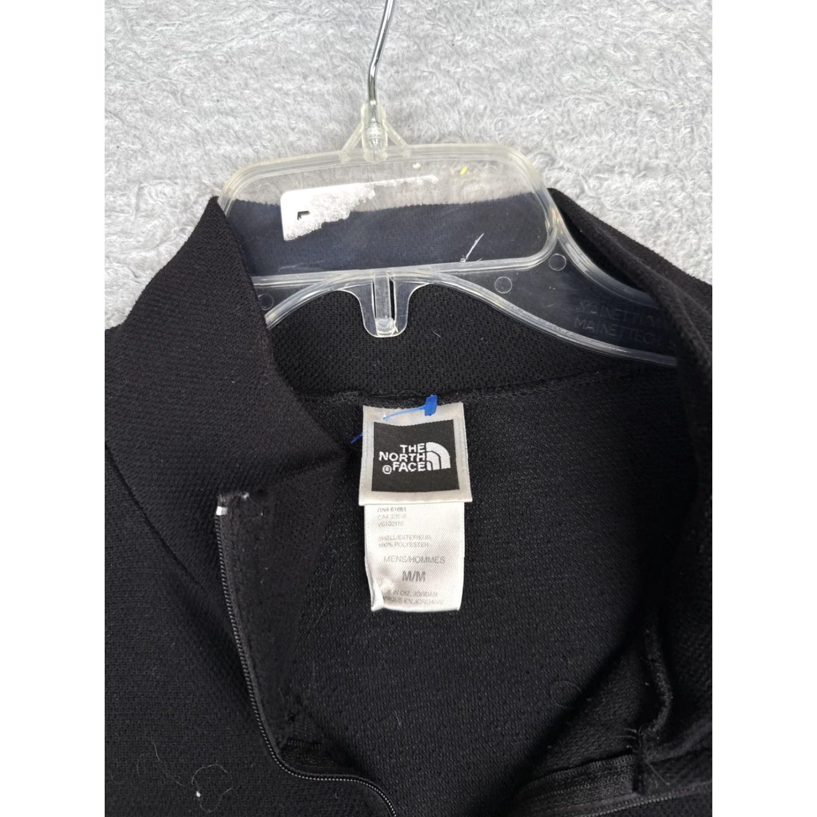 The North Face The North Face Sweatshirt Mens Medium Black 1/4 Zip Mock Neck Pullover Fleece Size US M / EU 48-50 / 2 - 6 Thumbnail