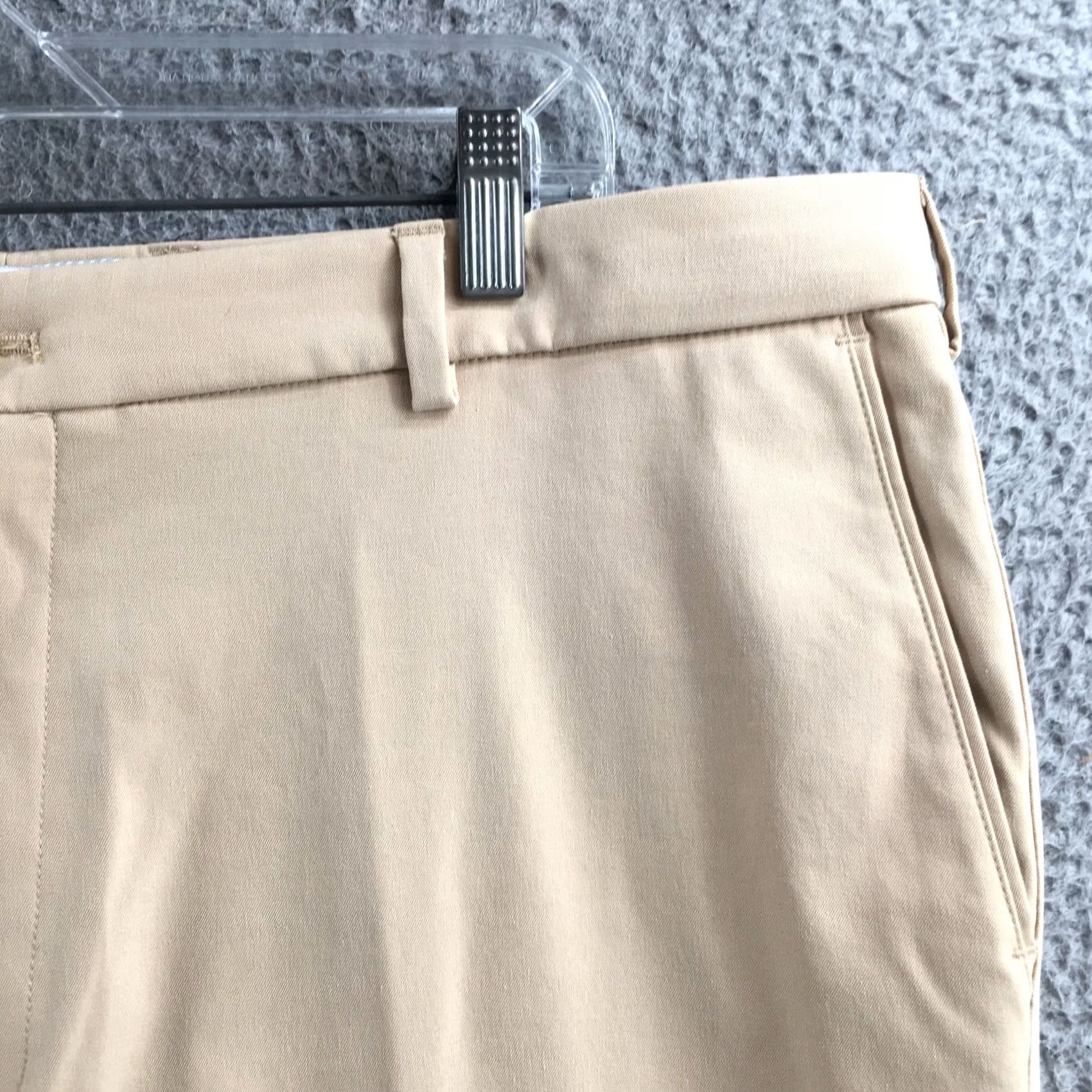 Peter Millar Peter Millar Chino Pants Mens Regular 38/30 Beige Mid Rise Zip Fly Size US 38 / EU 54 - 4 Thumbnail