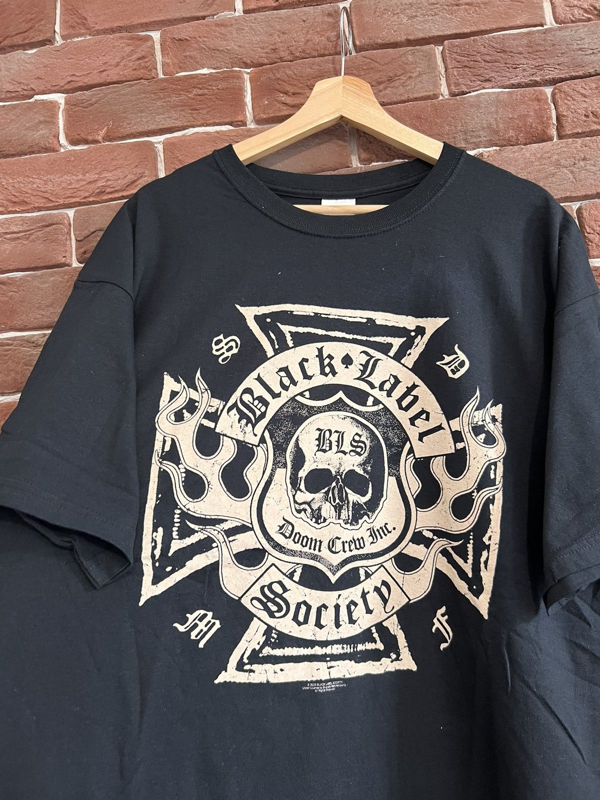 Band Tees Rare 00s Black Label Society Vintage Band Black Metal Tee Size US XL / EU 56 / 4 - 3 Thumbnail