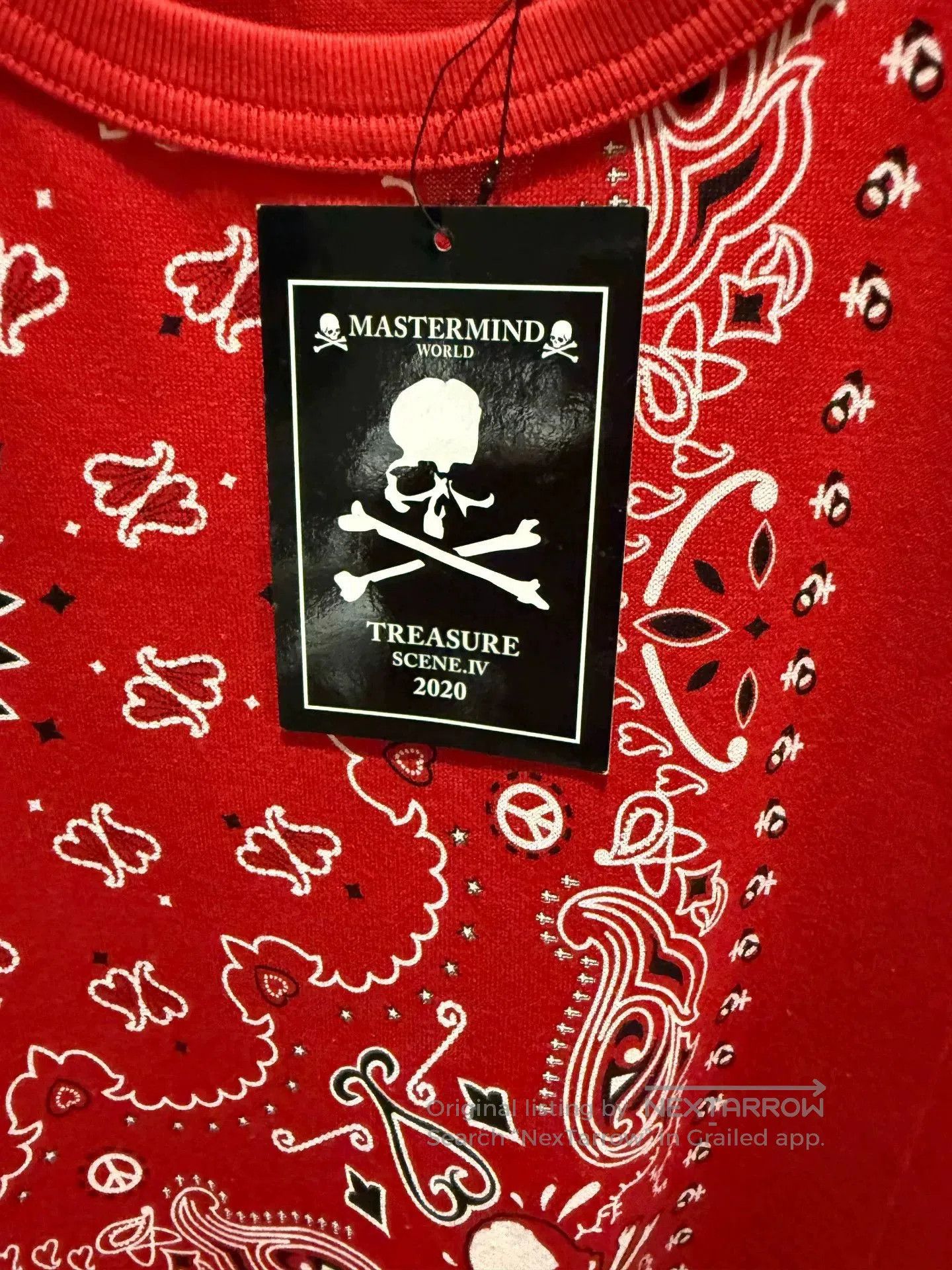 Japanese Brand MASTERMINO Long-Sleeve Crew Neck T-Shirt. Size US XS / EU 42 / 0 - 5 Thumbnail