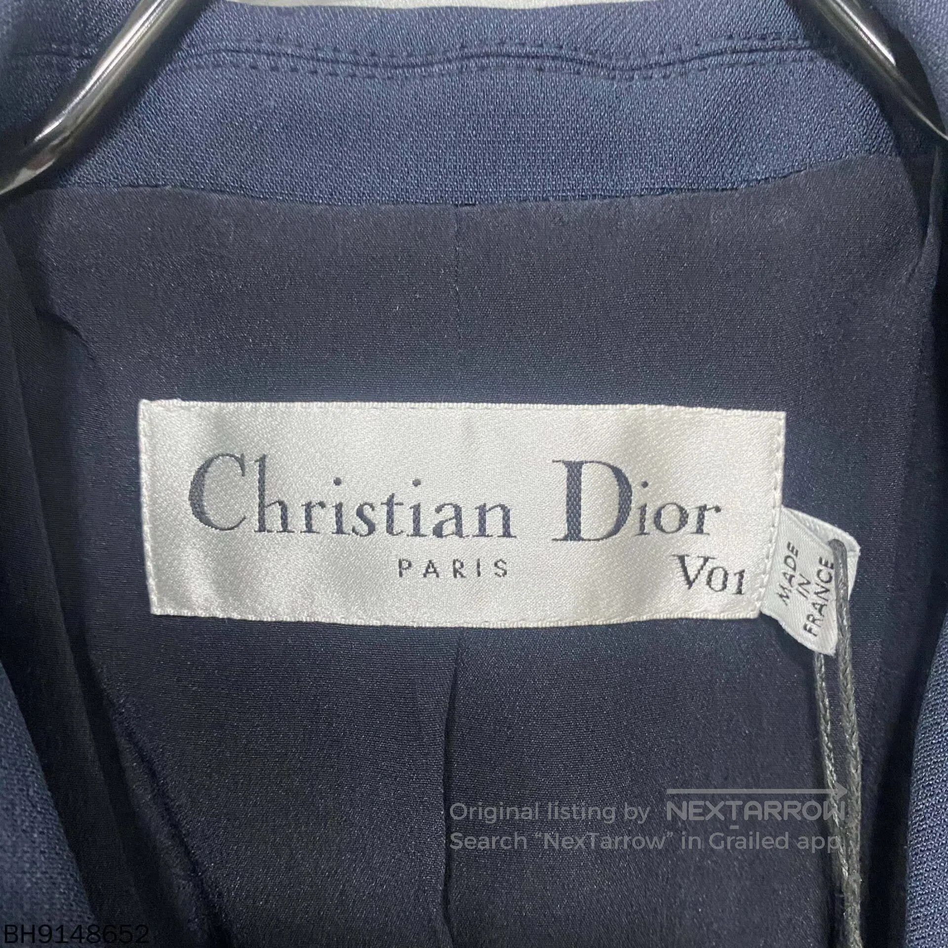 Dior Black Tailored Jacket by Dior. Size US M / EU 48-50 / 2 - 6 Thumbnail