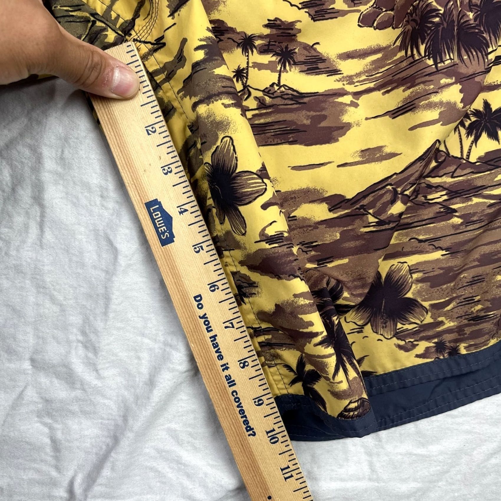 Katin Kanvas By Katin Board Shorts Mens 30 Reversible Hawaiian Surf Swim Trunks Brown Floral Tech: None Size US 30 / EU 46 - 5 Thumbnail