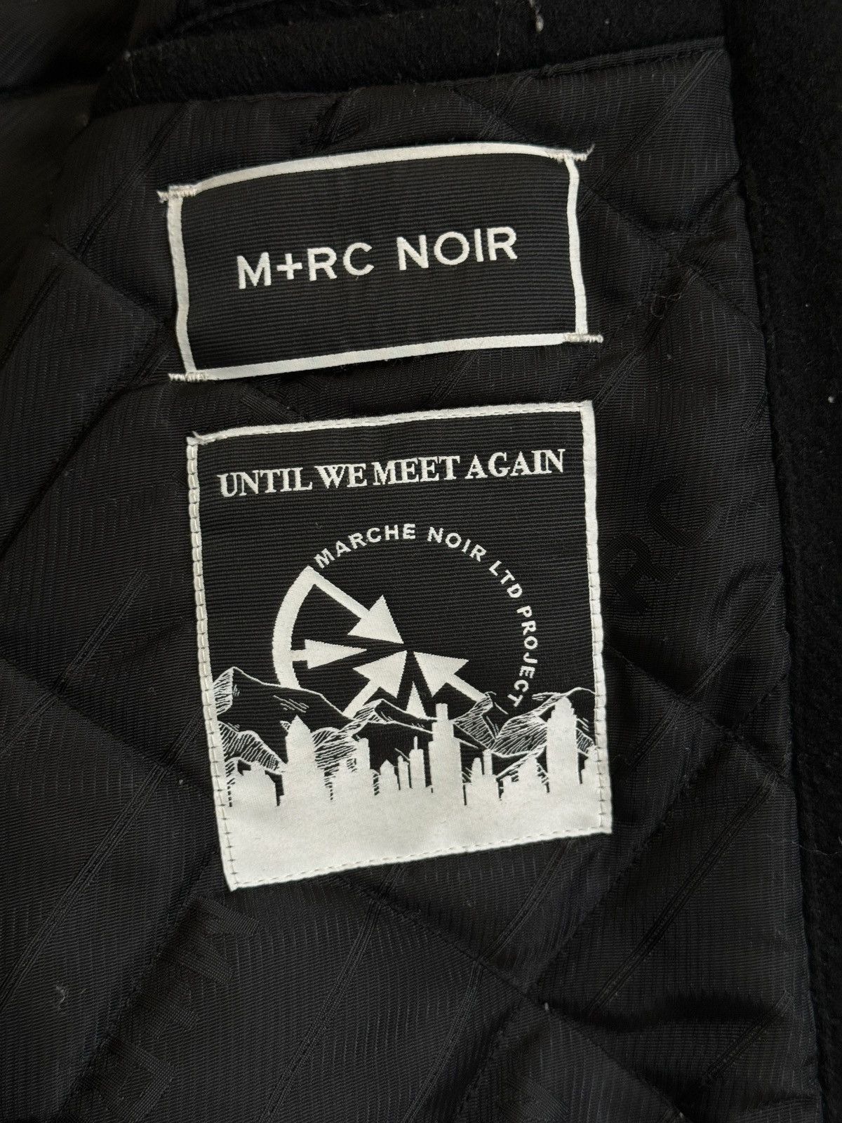 Japanese Brand × M+Rc Noir M+RC Noir MN styx varsity jacket Size US L / EU 52-54 / 3 - 8 Thumbnail