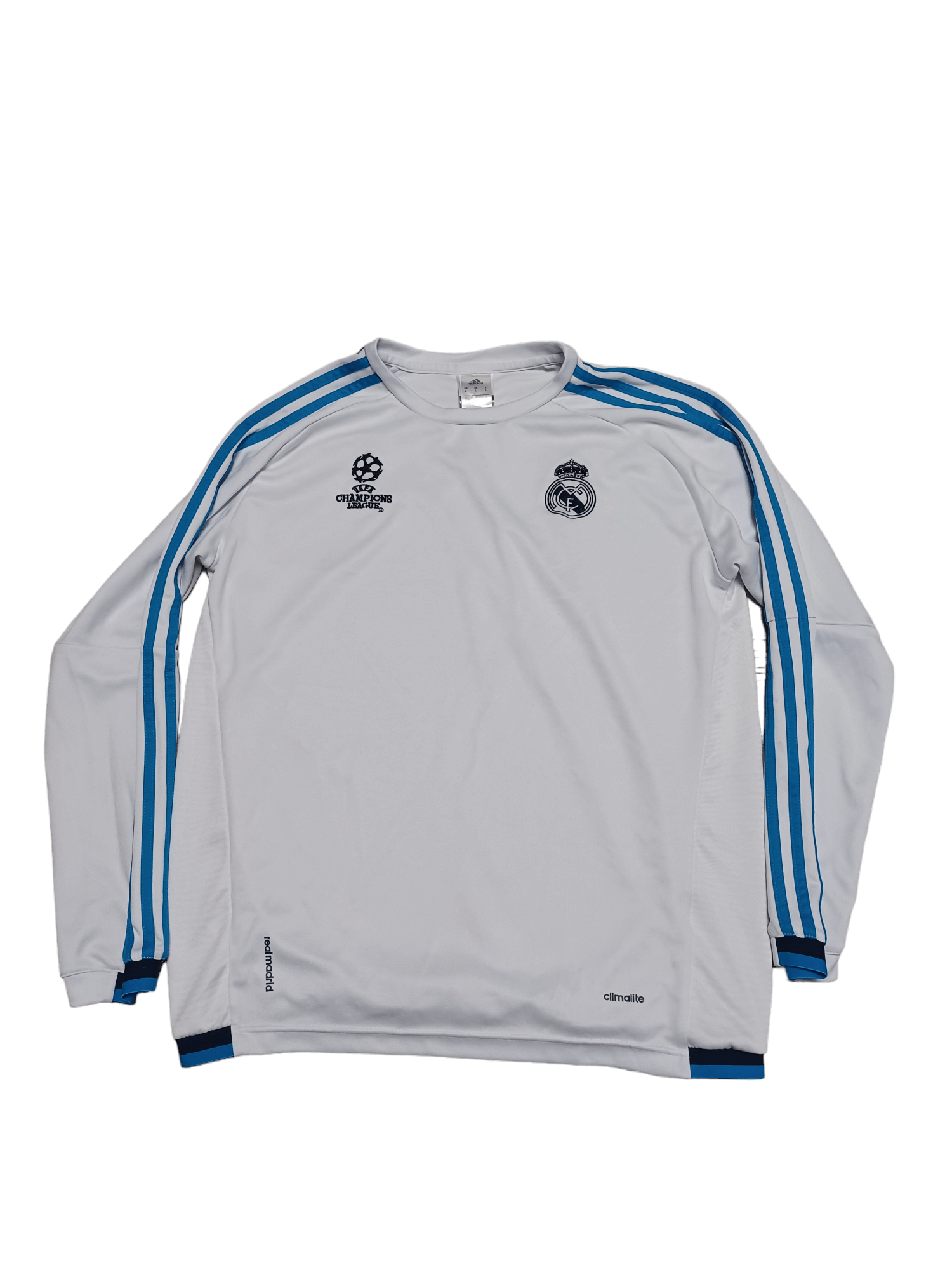 Adidas REAL MADRID X ADIDAS X CHAMPIONS LEAGUE WHITE SWEATSHIRT Size US L / EU 52-54 / 3 - 1 Thumbnail