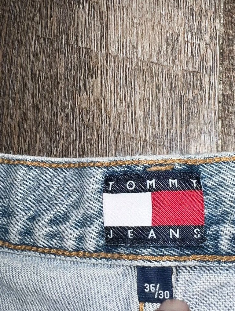 JNCO × Tommy Hilfiger × Vintage Vintage Tommy Hilfiger Baggy Wide Leg Carpenter Jeans siz 36 Size US 36 / EU 52 - 9 Thumbnail