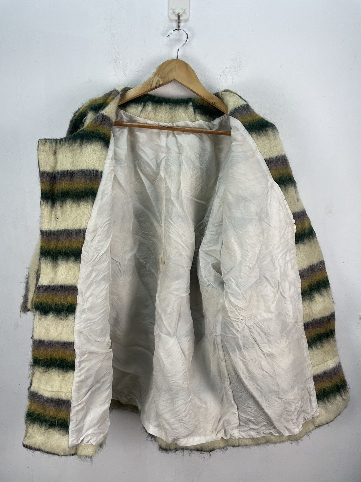 Japanese Brand 🇯🇵 Vintage Japanese Mohair Jacket Cardigan Baggy Size US L / EU 52-54 / 3 - 7 Thumbnail