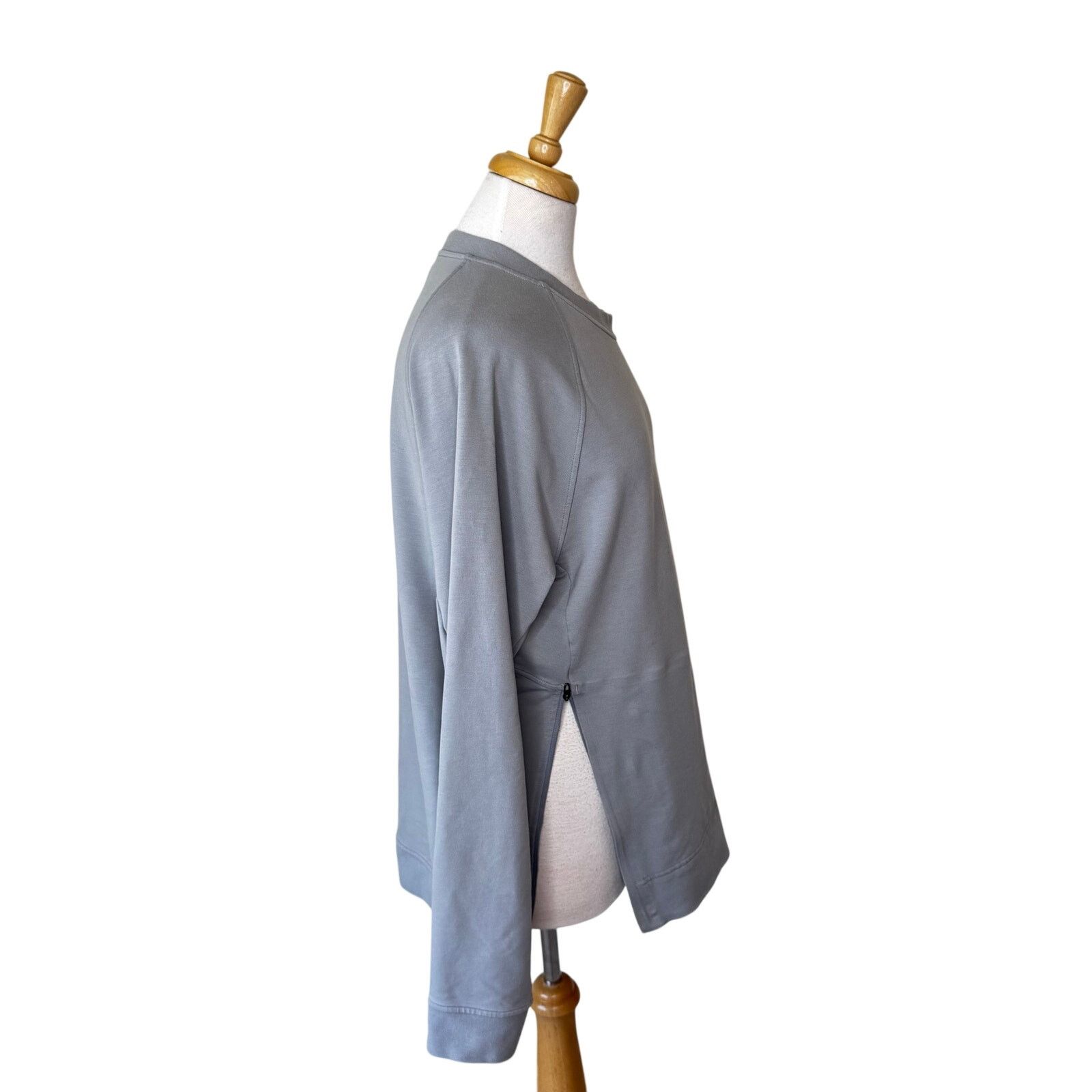 Lululemon LULULEMON Men's City Sweat Crew Rhino Gray M3BUGS Large Size US L / EU 52-54 / 3 - 4 Thumbnail
