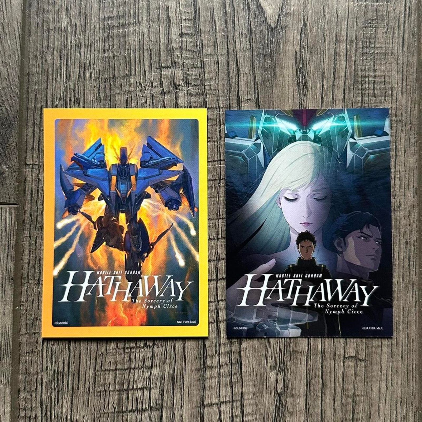 Japanese Brand × Other 2026 Mobile Suit Gundam Hathaway Movie Promo Collector Card Size ONE SIZE - 1 Thumbnail