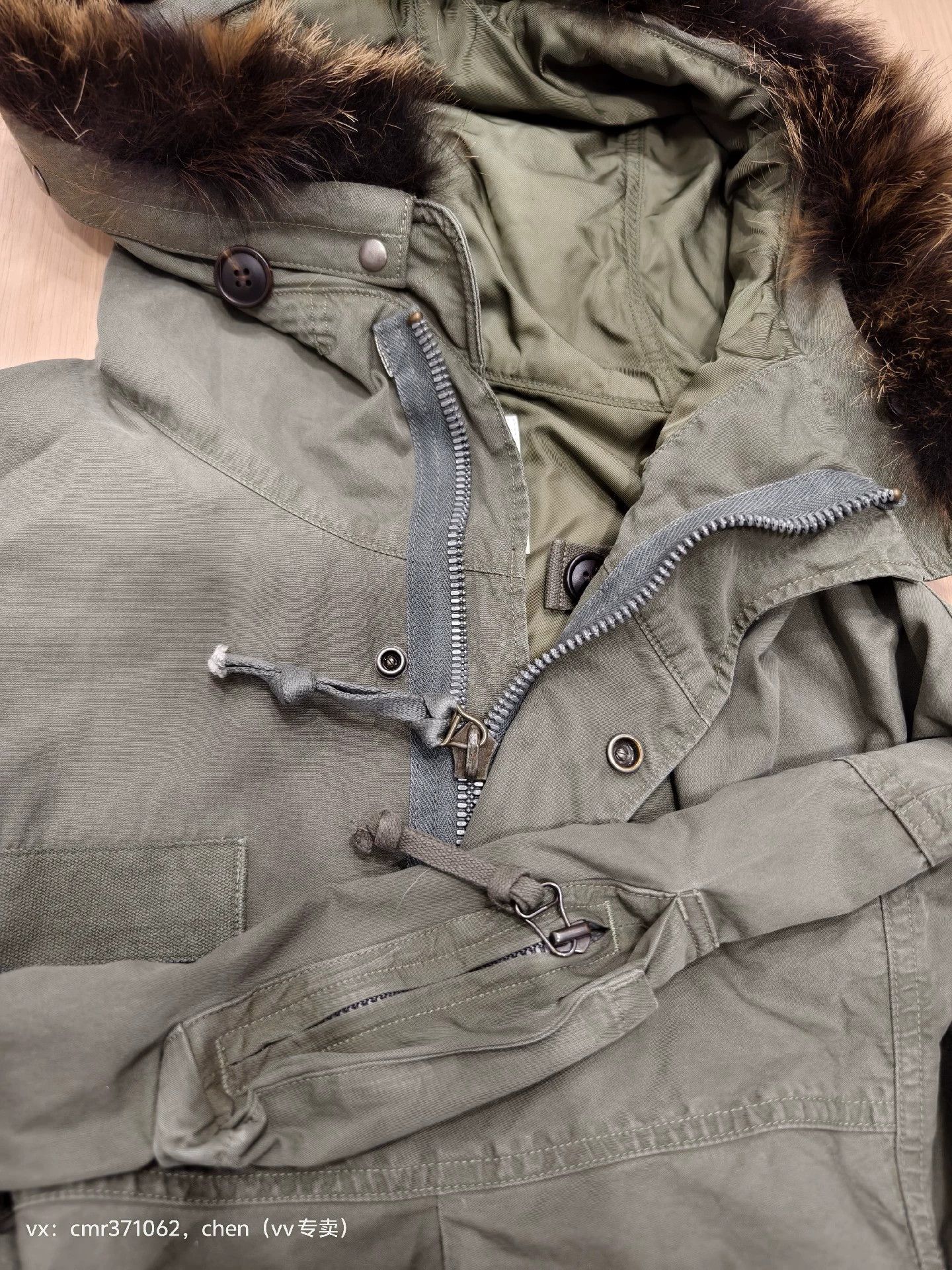 Visvim VISVIM 24AW SIX FIVE FISHTAIL PARKA (Green 1) Size US S / EU 44-46 / 1 - 4 Thumbnail
