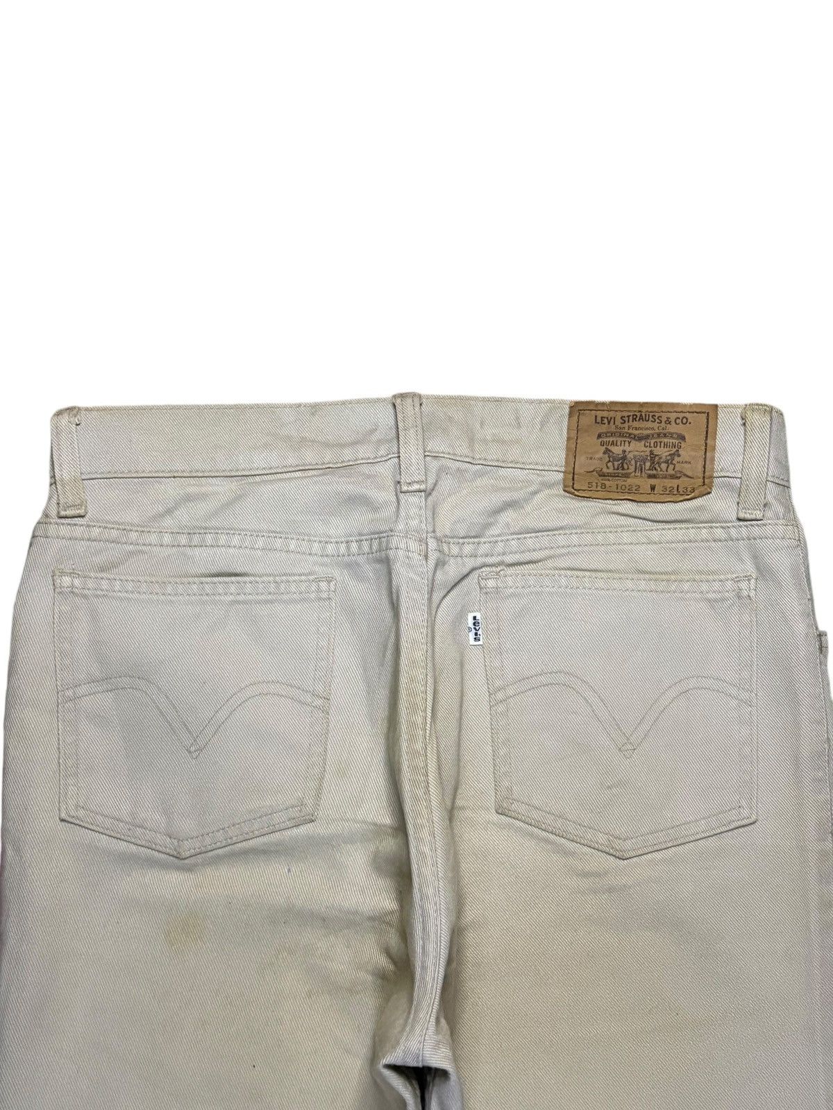 Levi's Vintage 90s Levis 518 White Tag Baggy Jeans Size US 30 / EU 46 - 8 Thumbnail