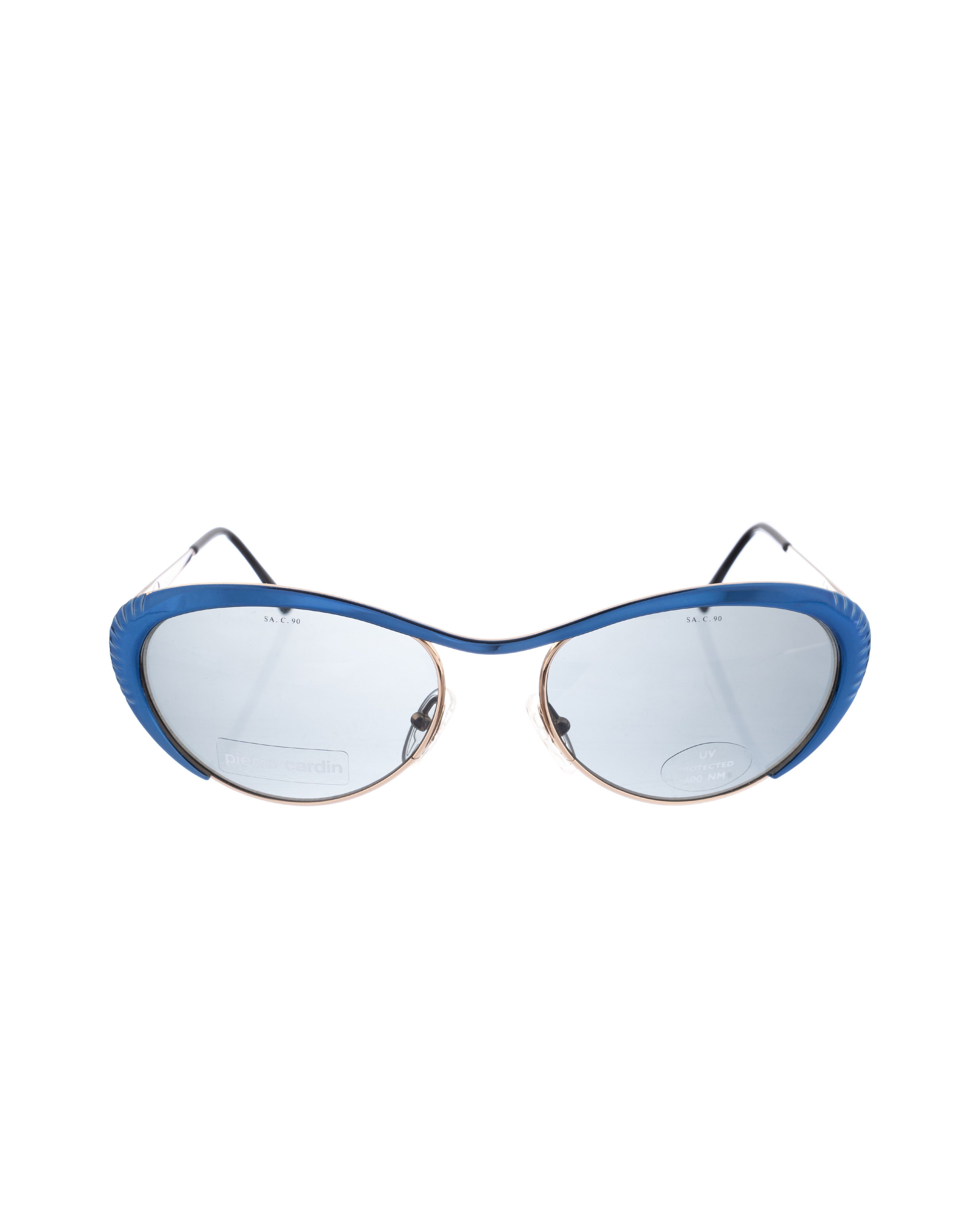 Pierre Cardin Pierre Cardin 00s Blue Cat Eye Sunglasses Size ONE SIZE - 1 Thumbnail