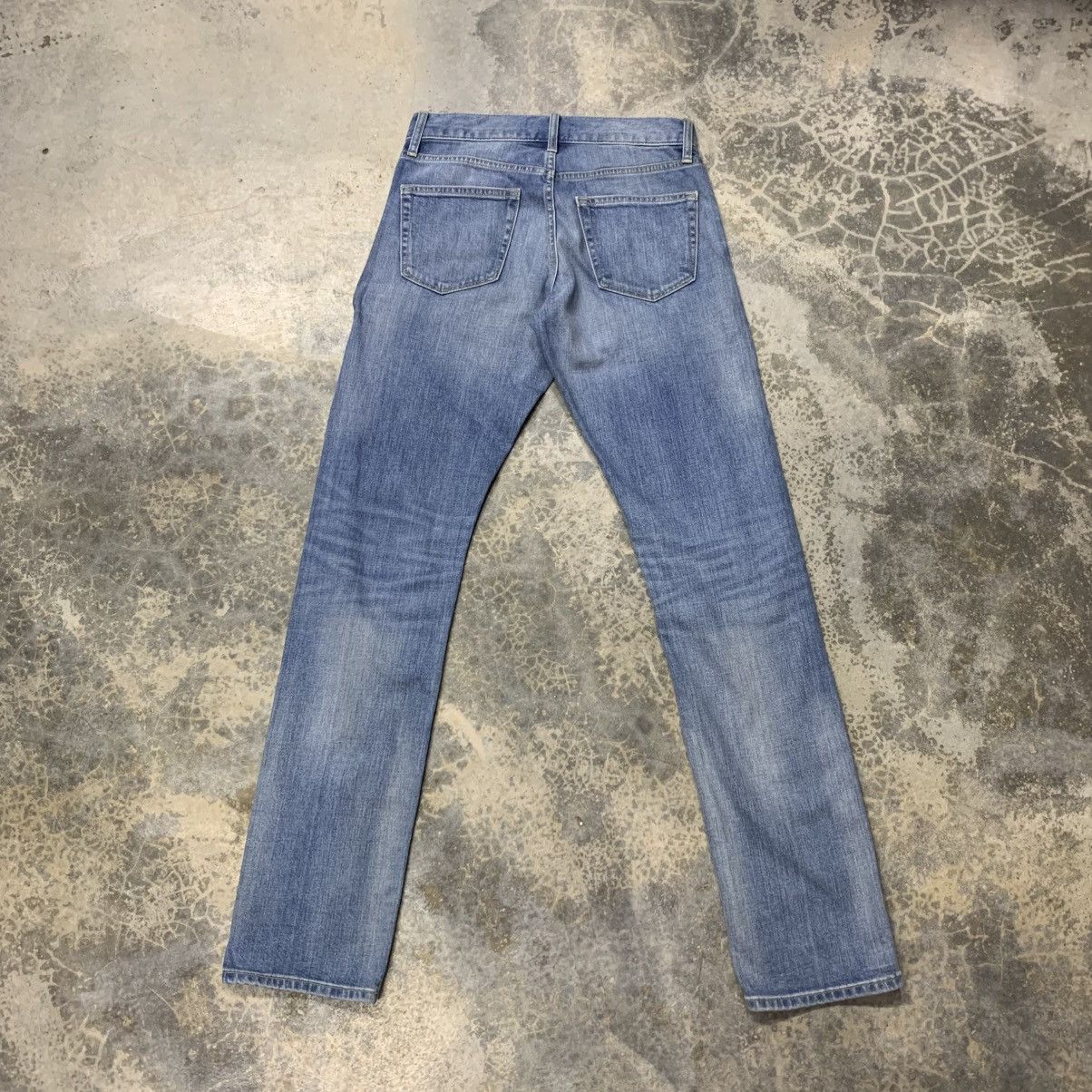 Japanese Brand × Uniqlo × Vintage Uniqlo Selvedge light wash nice faded denim Size US 28 / EU 44 - 2 Thumbnail