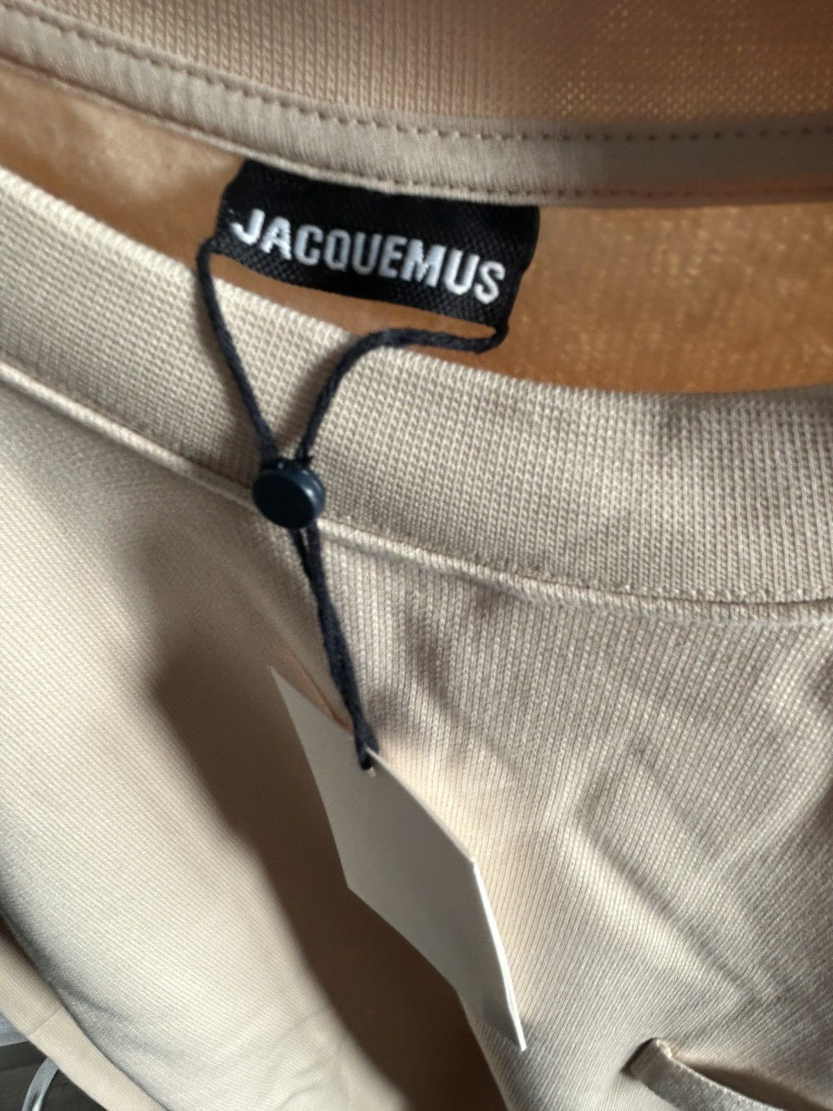 Jacquemus Jacquemus Gros Grain Hoodie in beige Size US XL / EU 56 / 4 - 4 Thumbnail