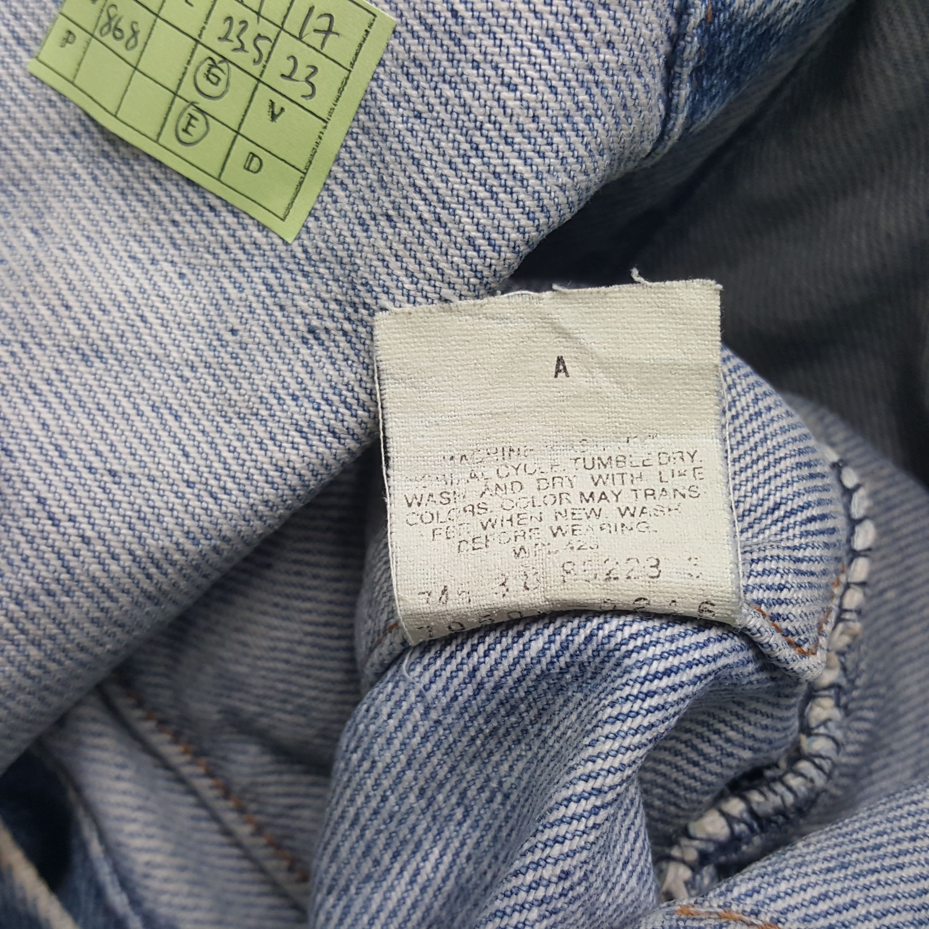Vintage Levis X Jamiroquai Band American Custom Denim Jacket