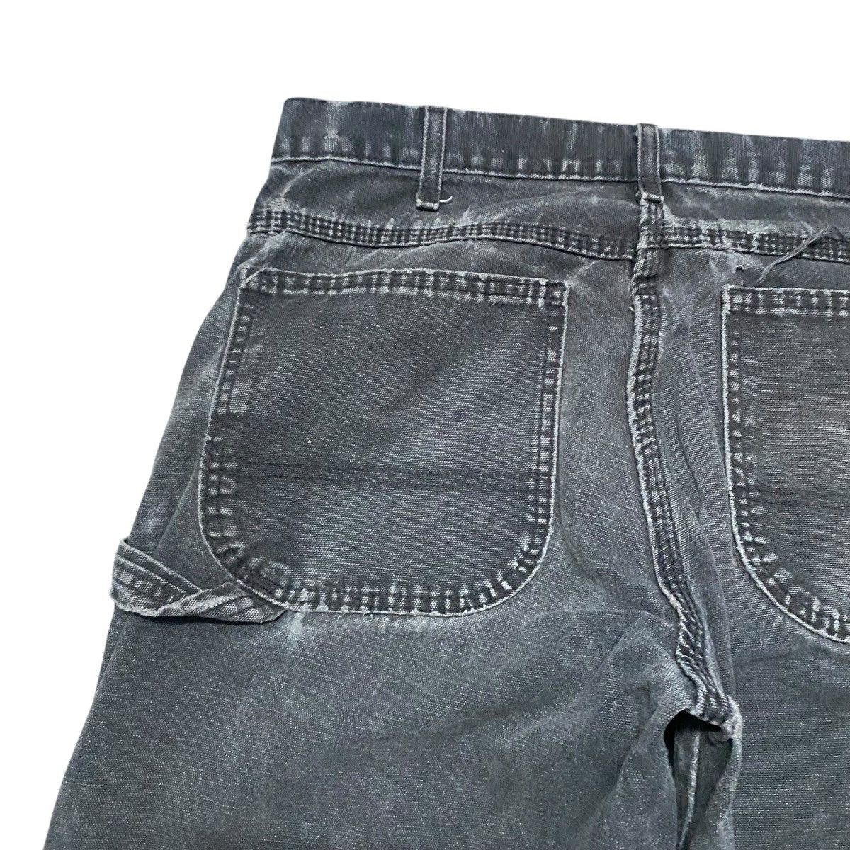 Dickies Vintage Dickies Black Carpenter Pant Distressed Size US 34 / EU 50 - 10 Thumbnail