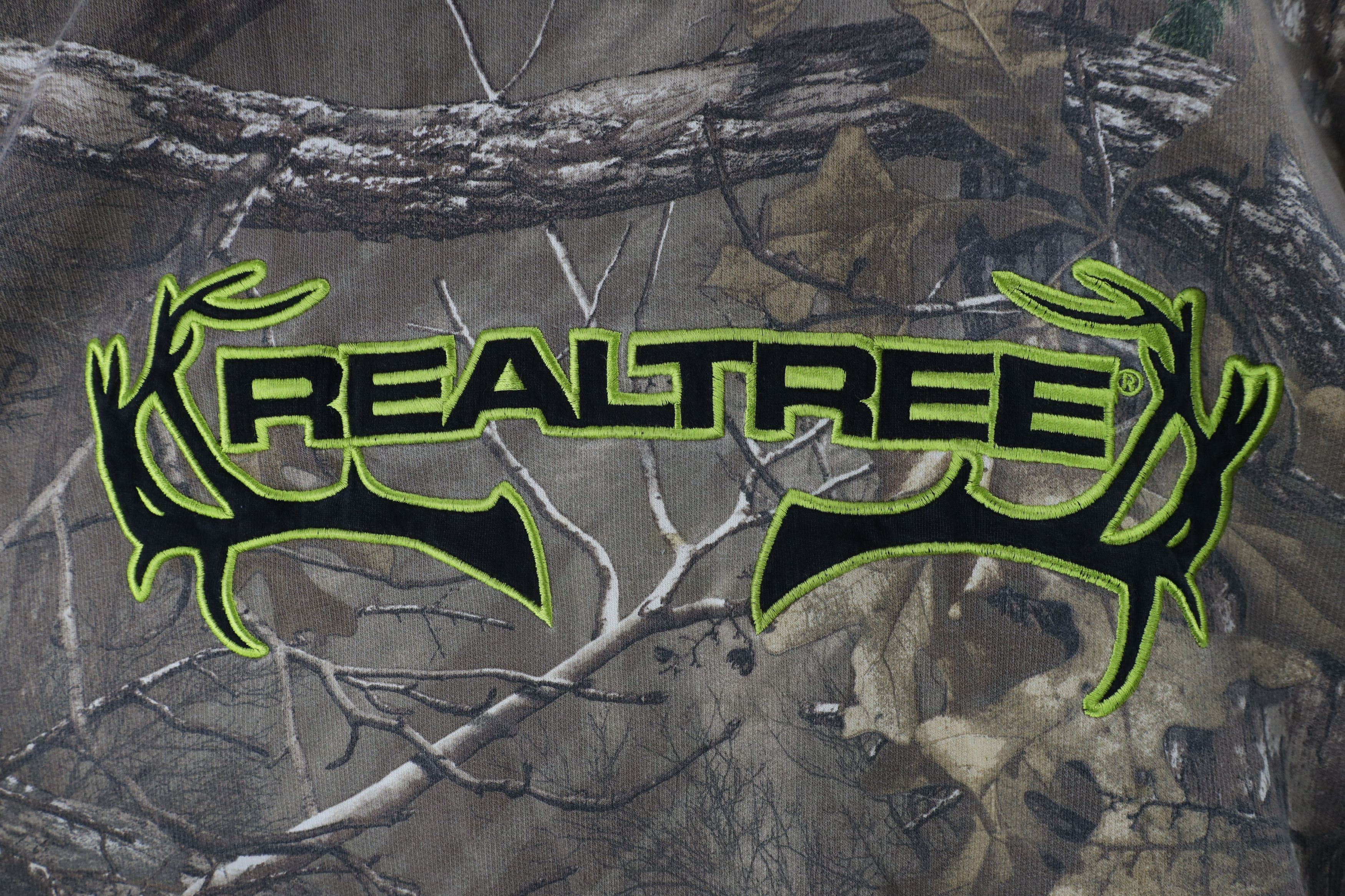 Vintage Vintage Streetwear Out Realtree Camouflage Hoodie Sweatshirt Size US L / EU 52-54 / 3 - 4 Thumbnail