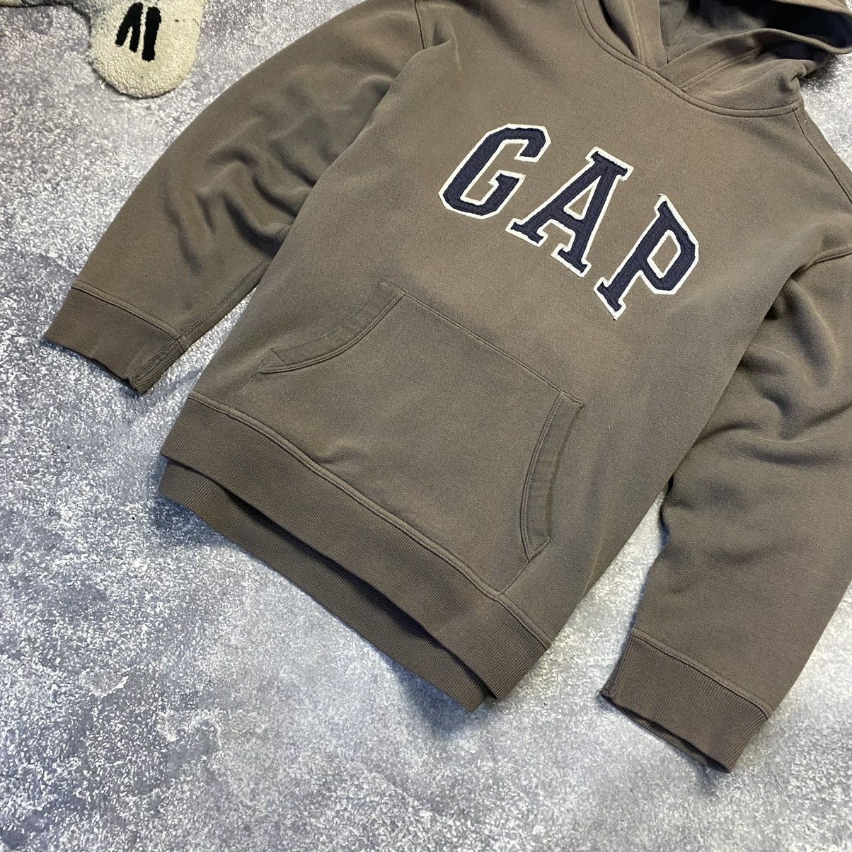 Gap Vintage Gap Big Logo Brown hype y2k streetwear sweatshirt Size US S / EU 44-46 / 1 - 4 Thumbnail