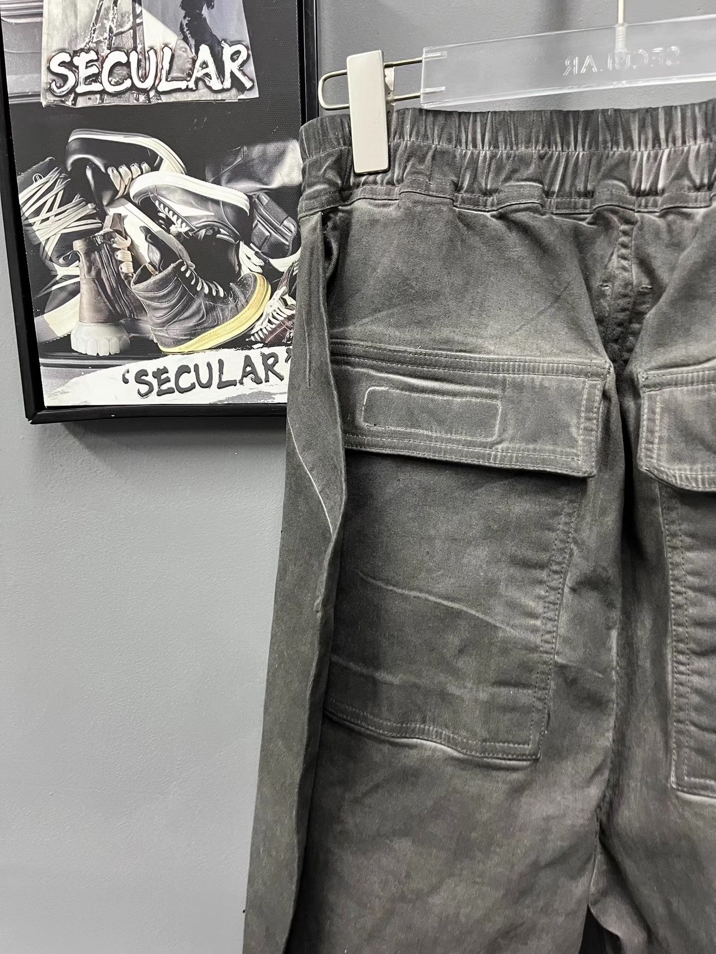 Rick Owens Rick Owens Drkshdw Babel Pusher Snap Pants K34 Size US 31 - 5 Thumbnail