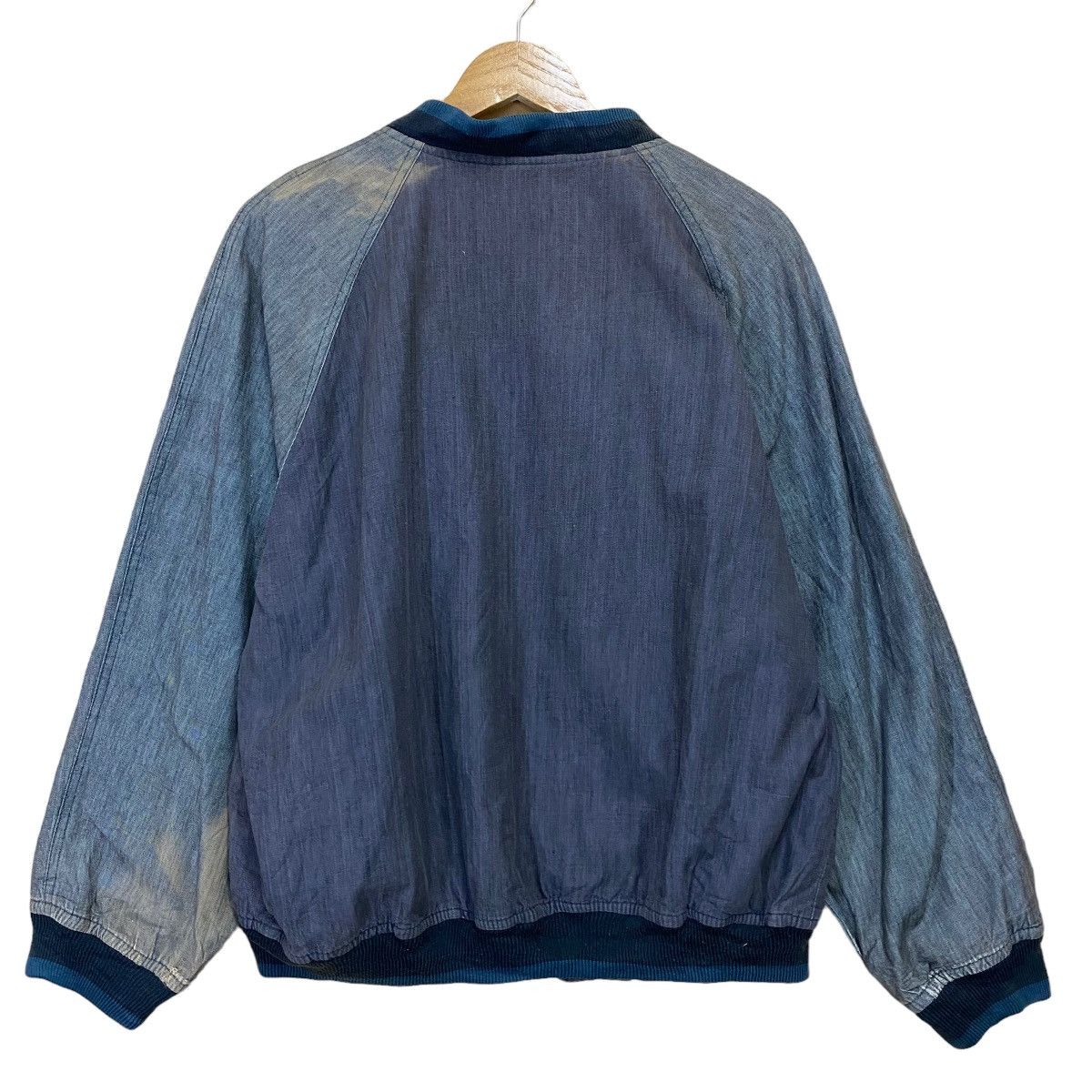 Japanese Brand JAPANASE THE MEN CERONIAS SUN FADED BOMBER JACKET Size US M / EU 48-50 / 2 - 11 Thumbnail