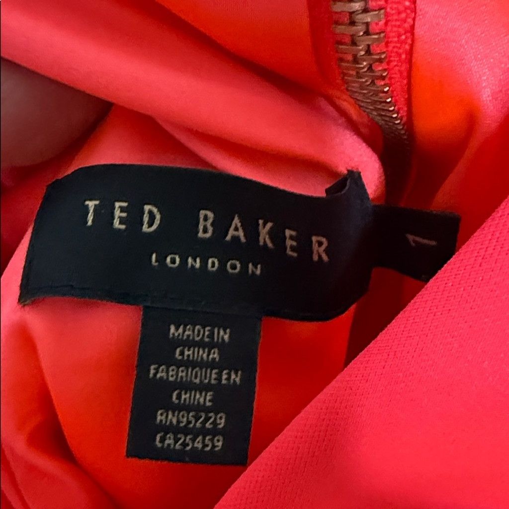 Ted Baker NWOT Ted Baker London Vadena sheath fluorescent dress 4 Size S / US 4 / IT 40 - 6 Thumbnail
