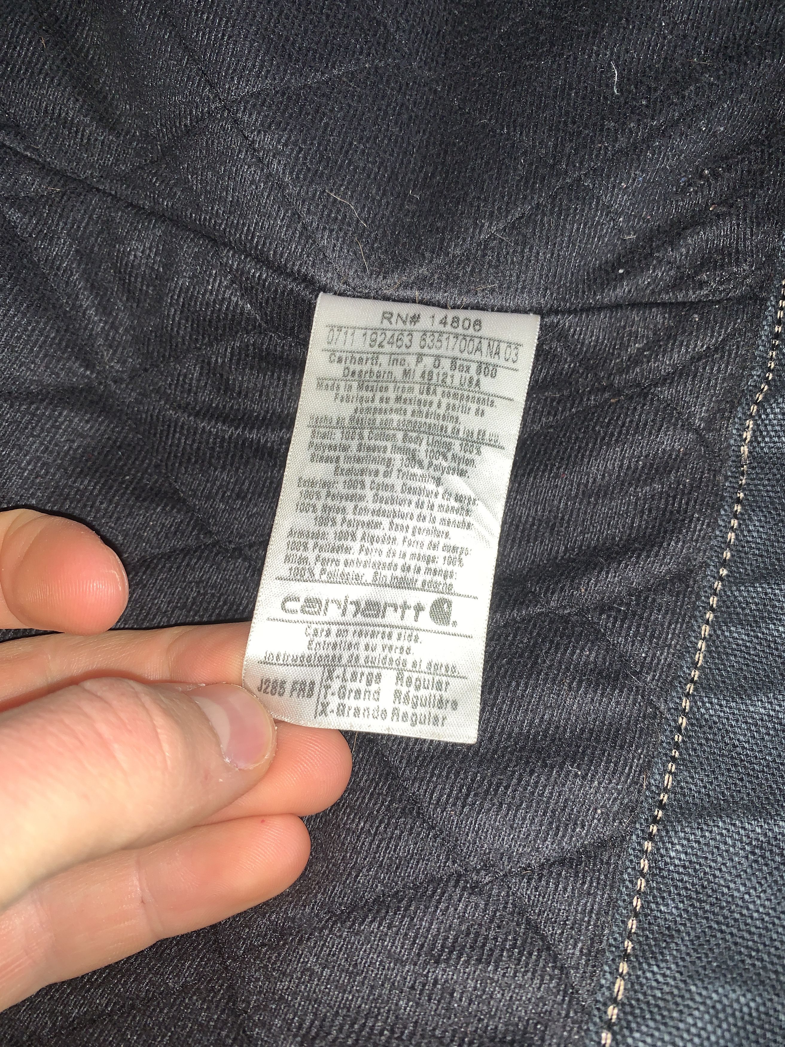 Carhartt Carhartt J285 FRB Blanket Flannel Corduroy Swing Size XL Size US XL / EU 56 / 4 - 20 Thumbnail