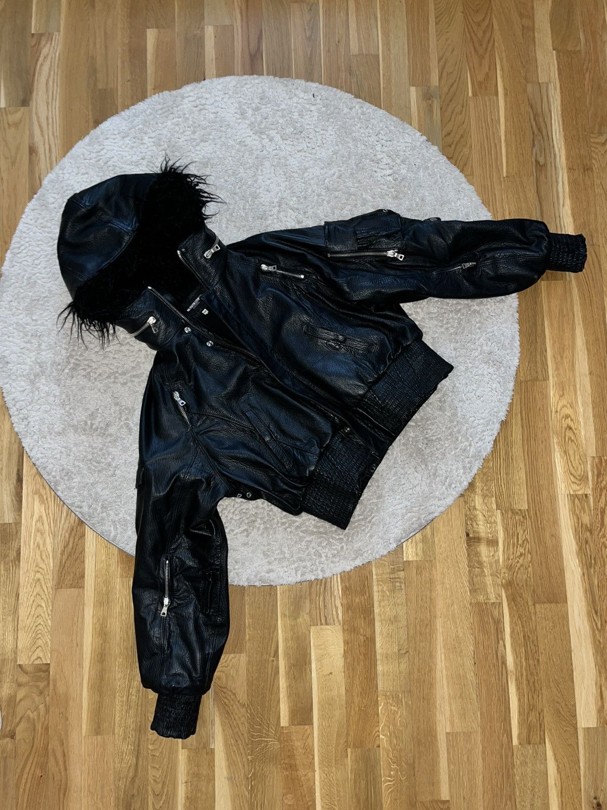 No Faith Studios Astro Fur Leatherjacket Size US M / EU 48-50 / 2 - 1 Thumbnail