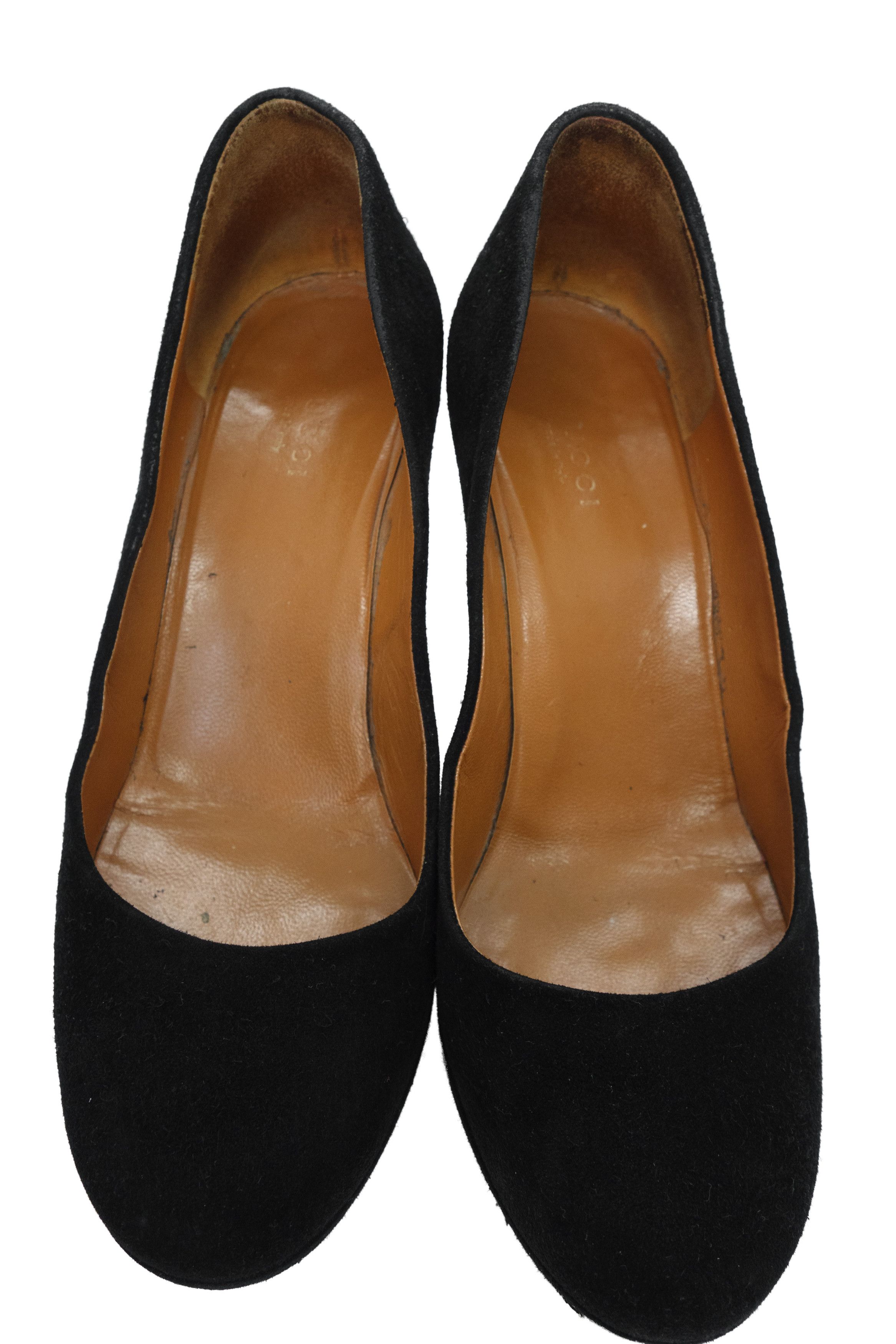 Gucci Suede High Heel Platform Classic Pumps Made in Italy Size US 7 / IT 37 - 4 Thumbnail