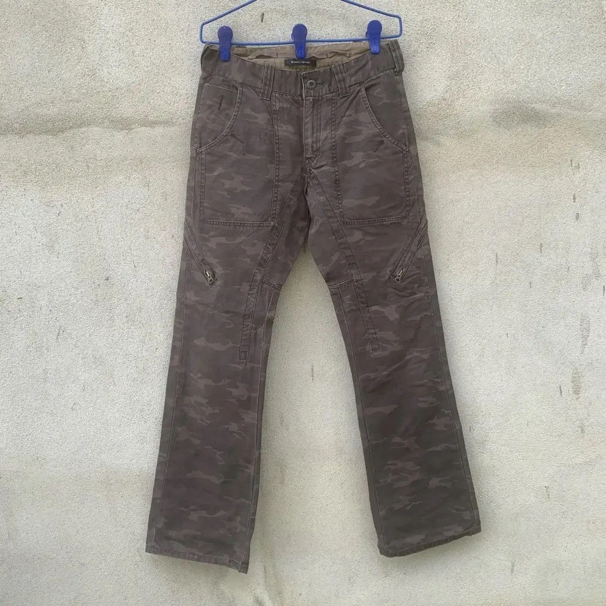 SUPER NICE PATTERN 🔥FLARES BOOTCUT CAMO JAPANESE 29x32 PANTS