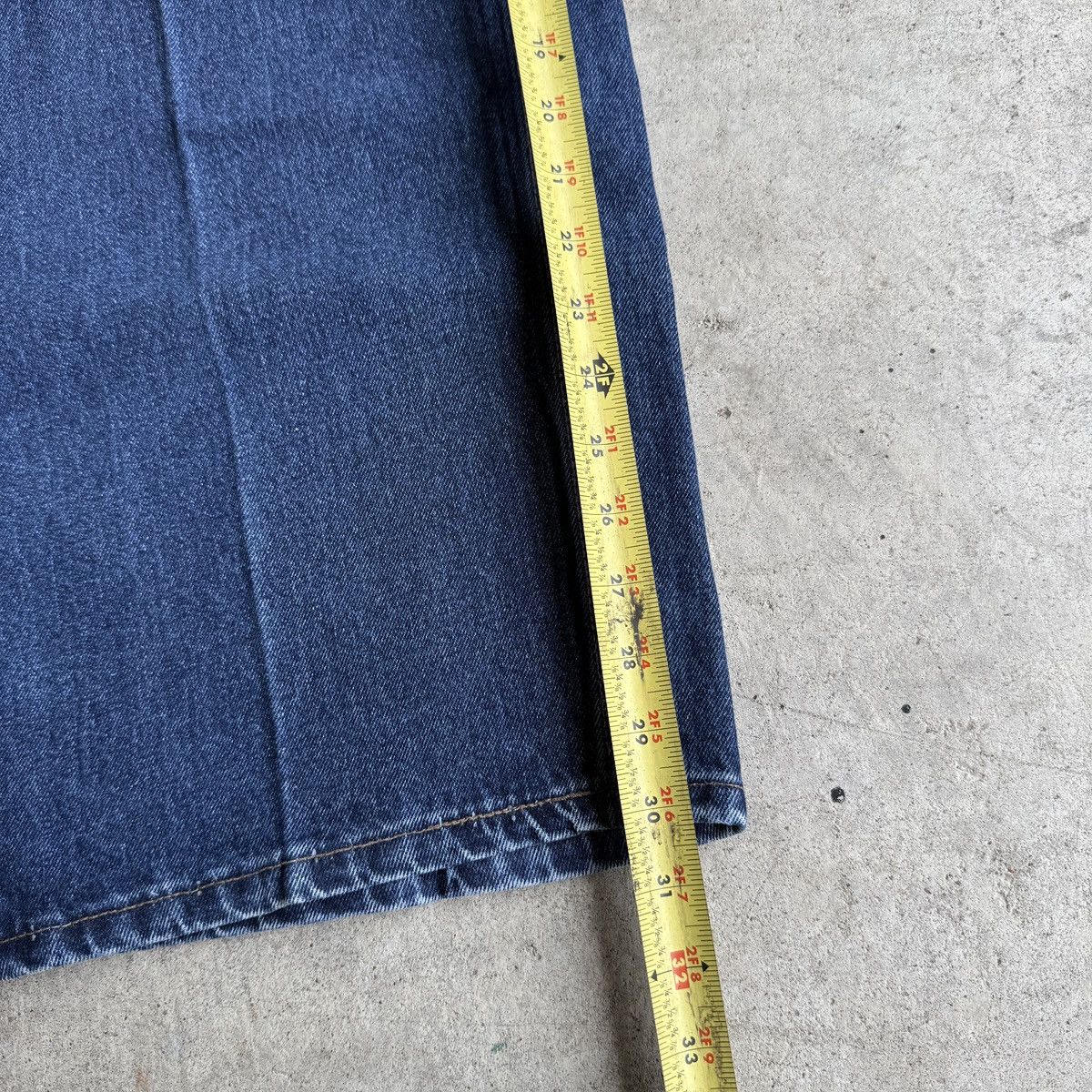 Levi's VTG Levis Silver Tab Baggy Mega Wide Leg Jeans Mens 34x30 Size US 34 / EU 50 - 8 Thumbnail