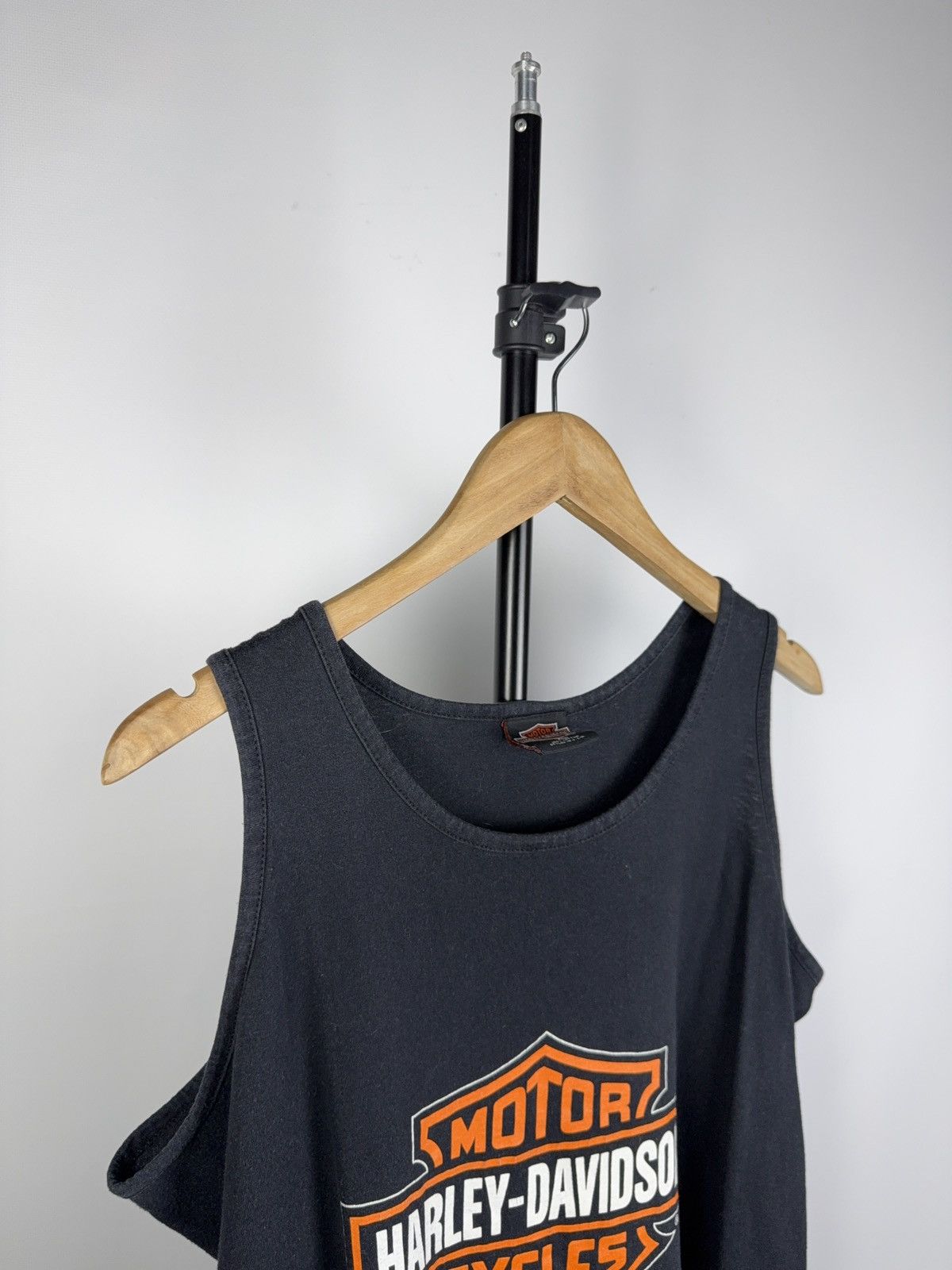 Harley Davidson Vintage 90’s 1996 made in USA Harley Davidson tank top shirt Size US XL / EU 56 / 4 - 2 Thumbnail