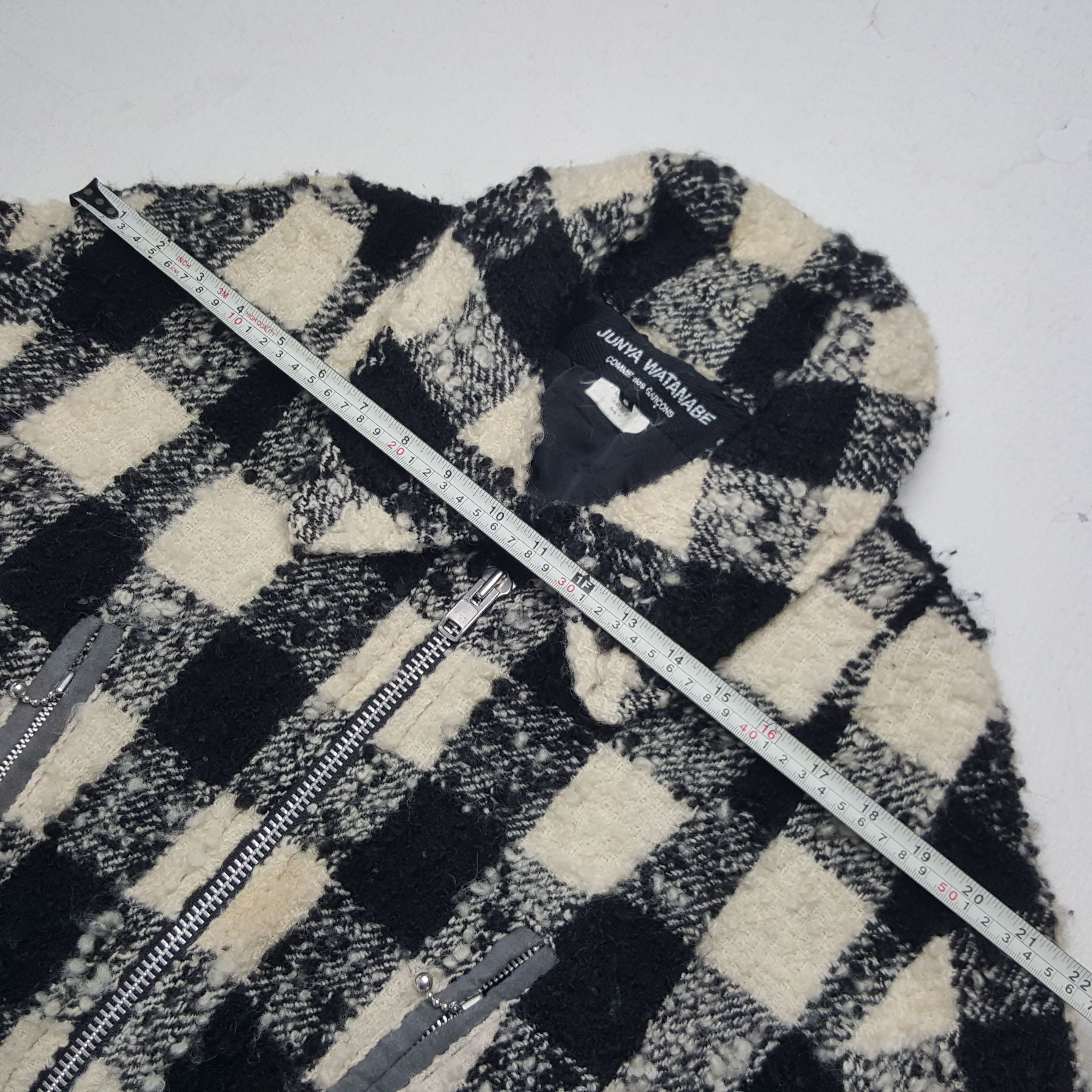 Comme des Garcons × Junya Watanabe × Vintage Vintage Comme Des Garçon x Junya Watanabe Wool Jacket Size US S / EU 44-46 / 1 - 6 Thumbnail