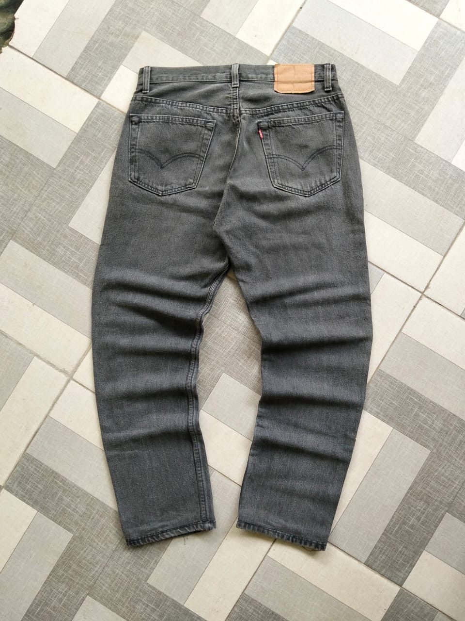 Levi's Vintage Levis 501 90s Big E Made in USA Size US 33 - 3 Thumbnail