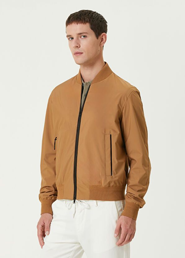 Ermenegildo Zegna o1s1rm0225 RUDT35A Bomber Jacket in Brown Size US M / EU 48-50 / 2 - 3 Thumbnail