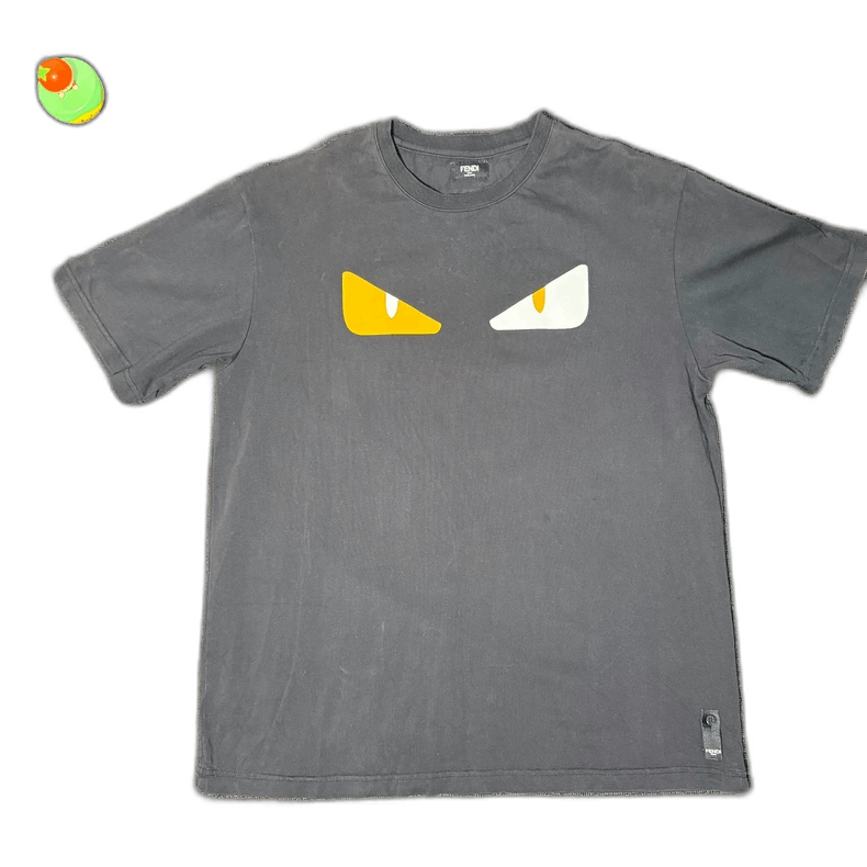 フェンディ　Tシャツ　6A モンスター　グレー Fendi Monster T Shirt | Grailed